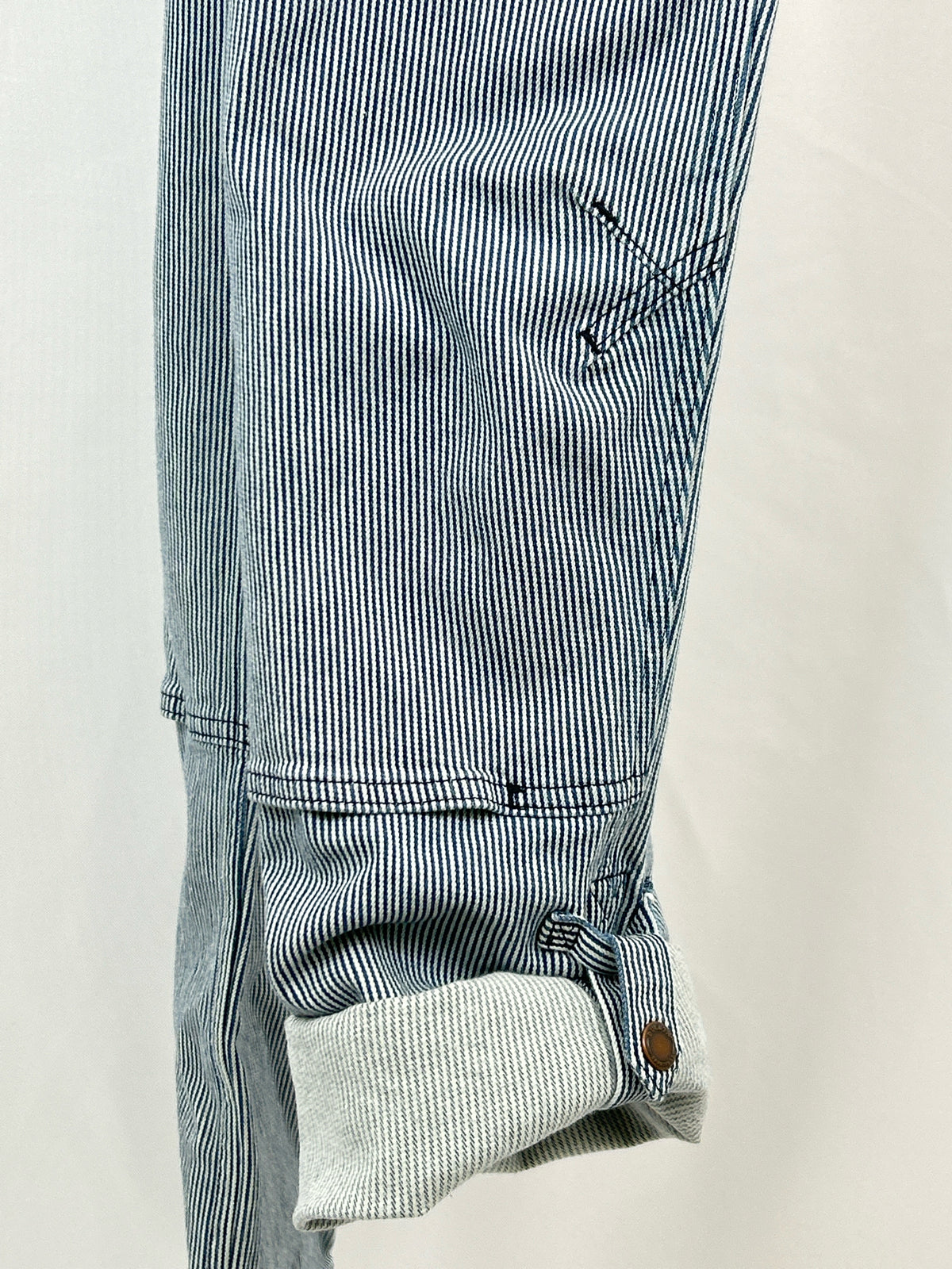 DULUTH TRADING COMPANY Size L blue and white Women Overall
