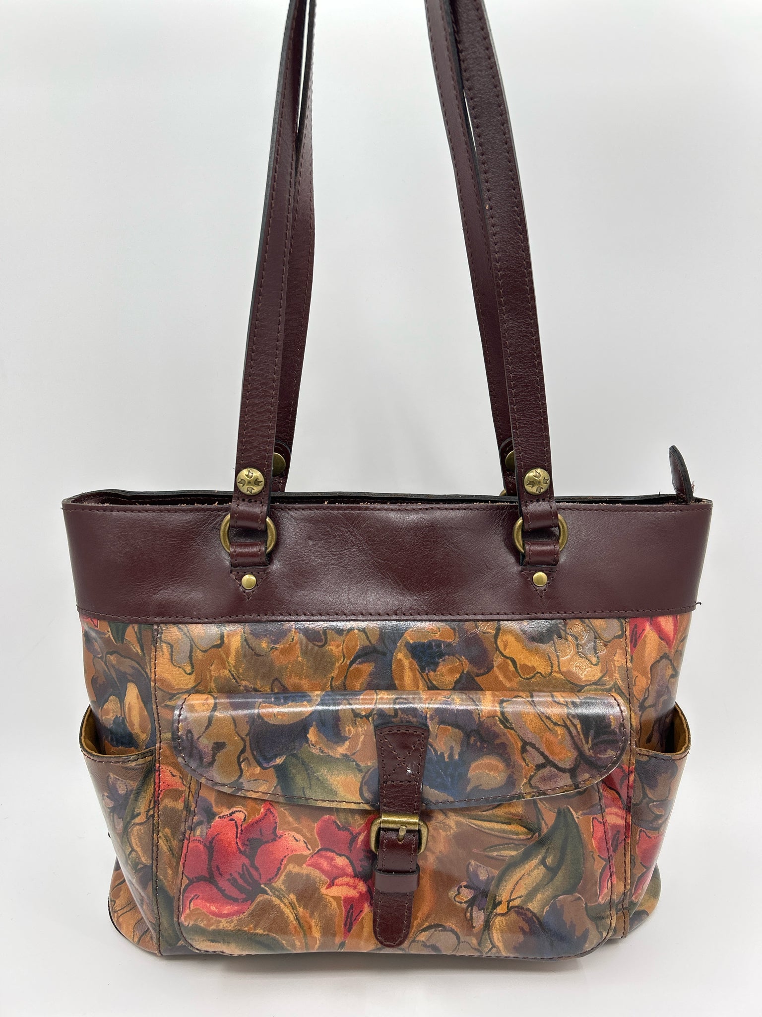 PATRICIA NASH Brown floral Women Tote