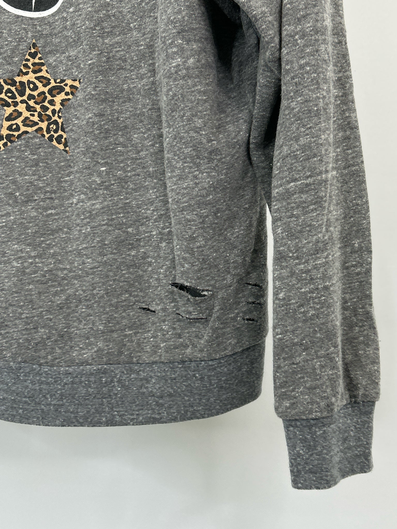 Lauren Moshi Size XS Grey Women Sweatshirt