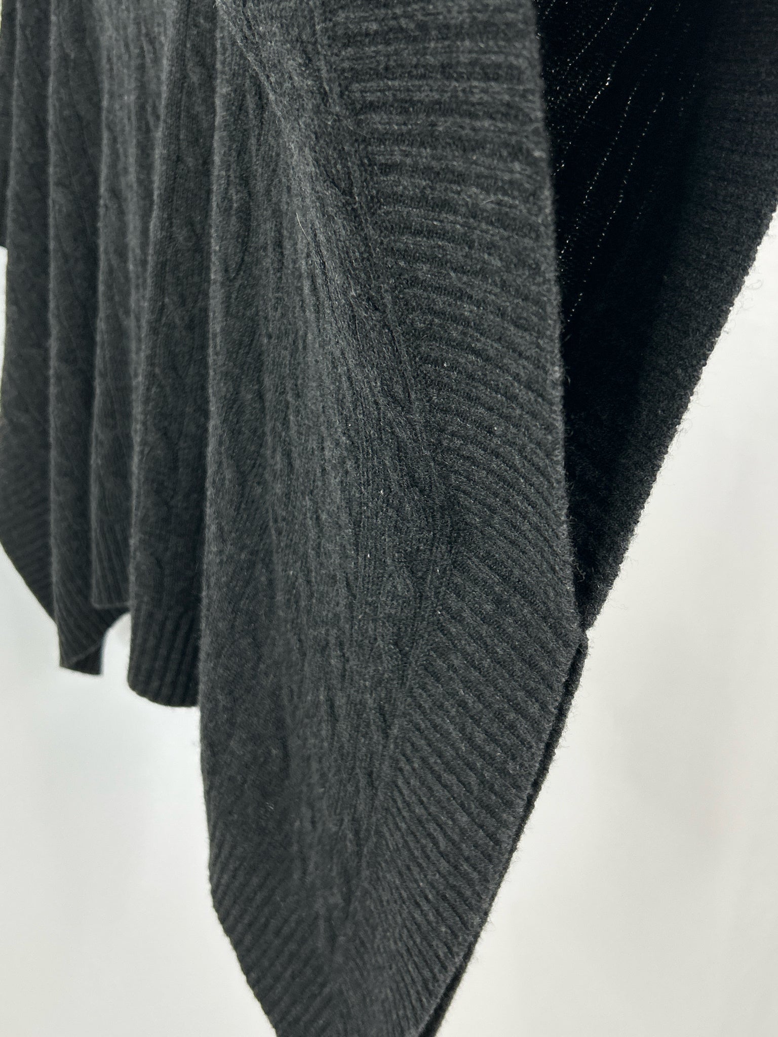 POLO Ralph Lauren Size M Charcoal Women Poncho