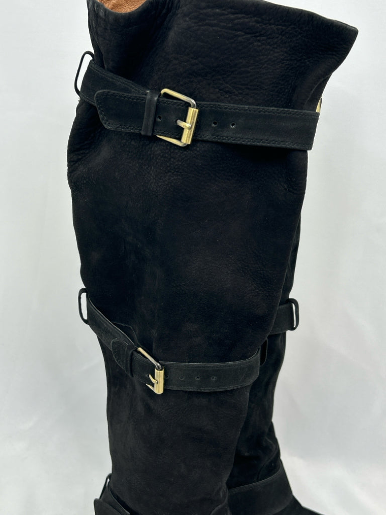 GENTLE SOULS Size 8M Black Women Boots