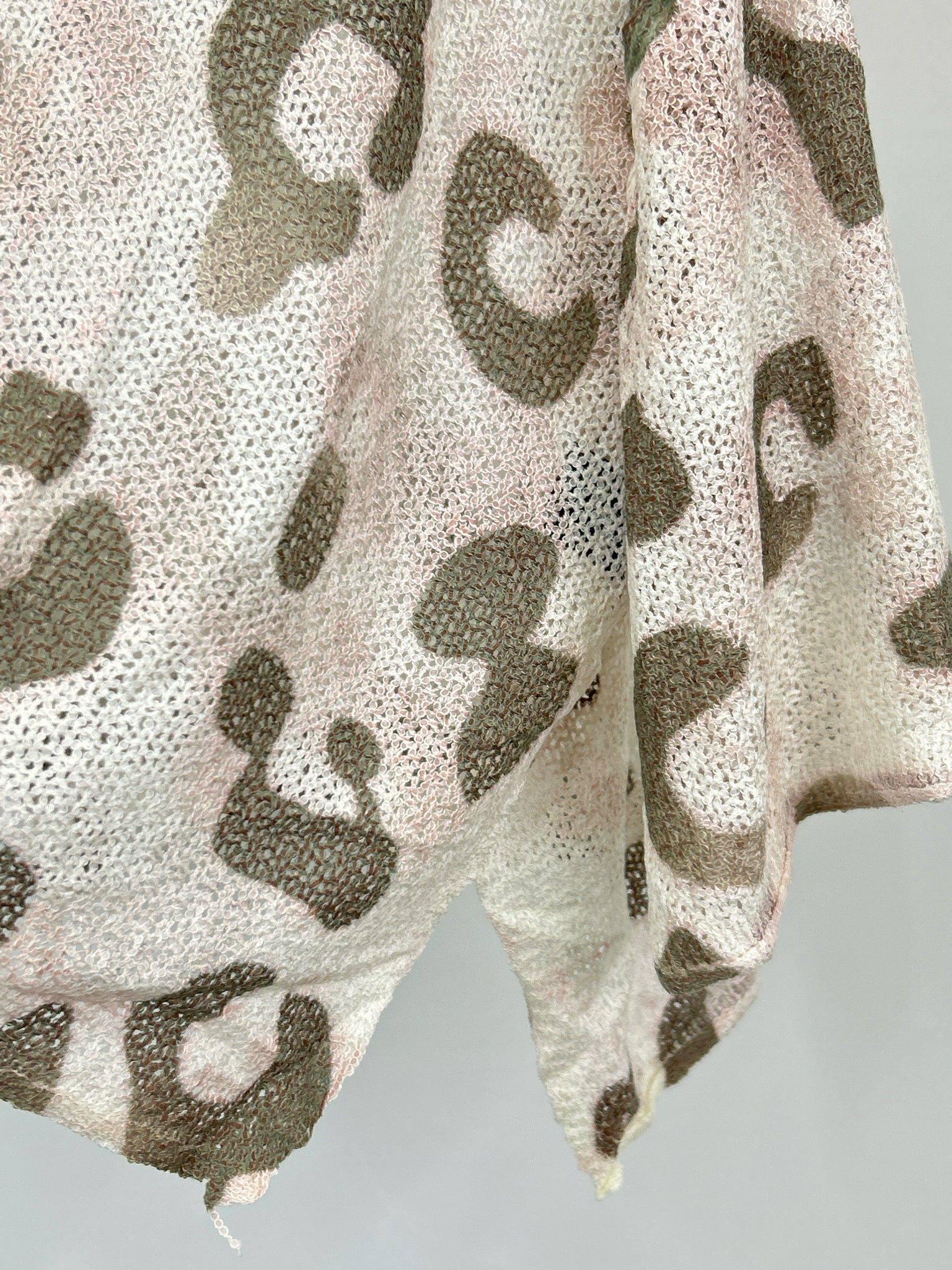 POL Size S IVORY PRINT Women Sweater