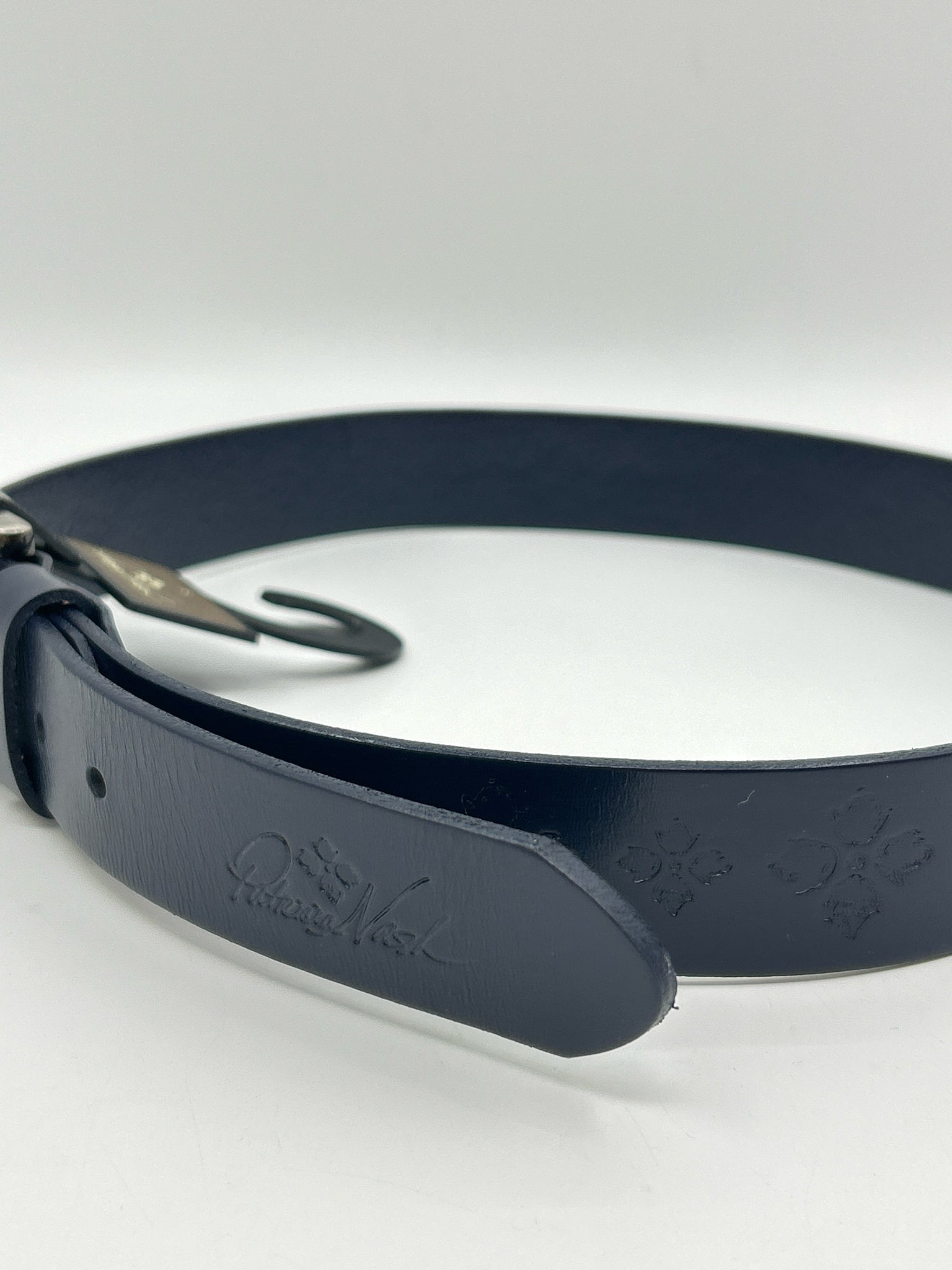 PATRICIA NASH Navy Belt NWT