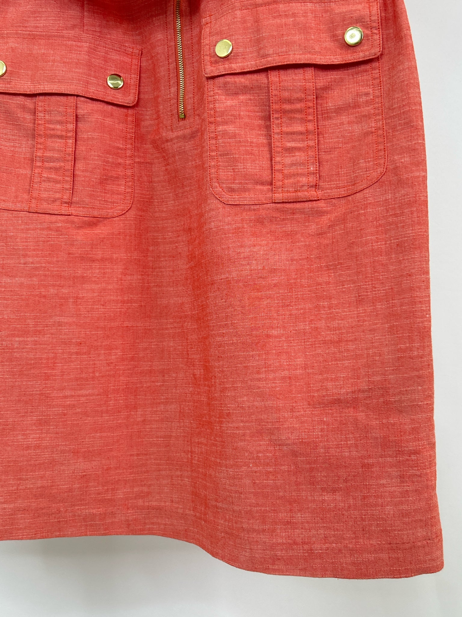 SHARAGANO Size S Coral Women Dress