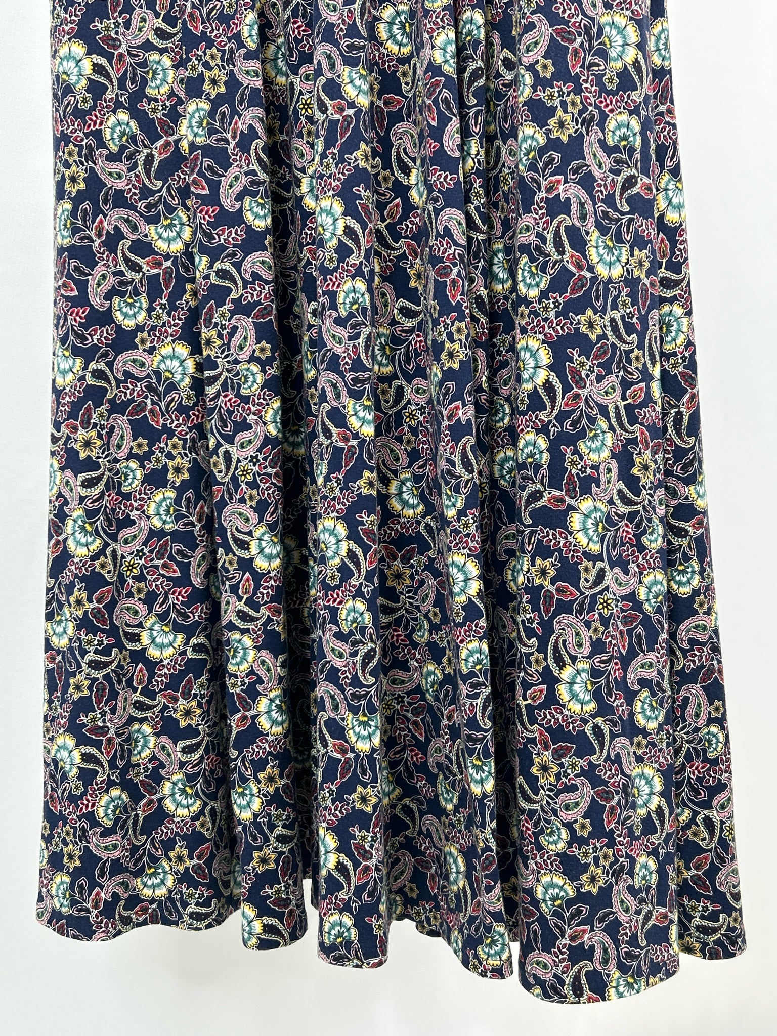 BODEN Size 10R Navy Print Women's Dress