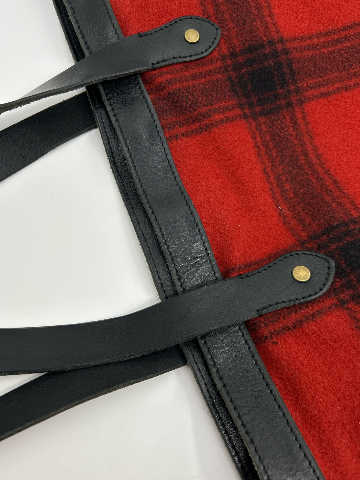 Rugby Ralph Lauren Red and Black Women Tote