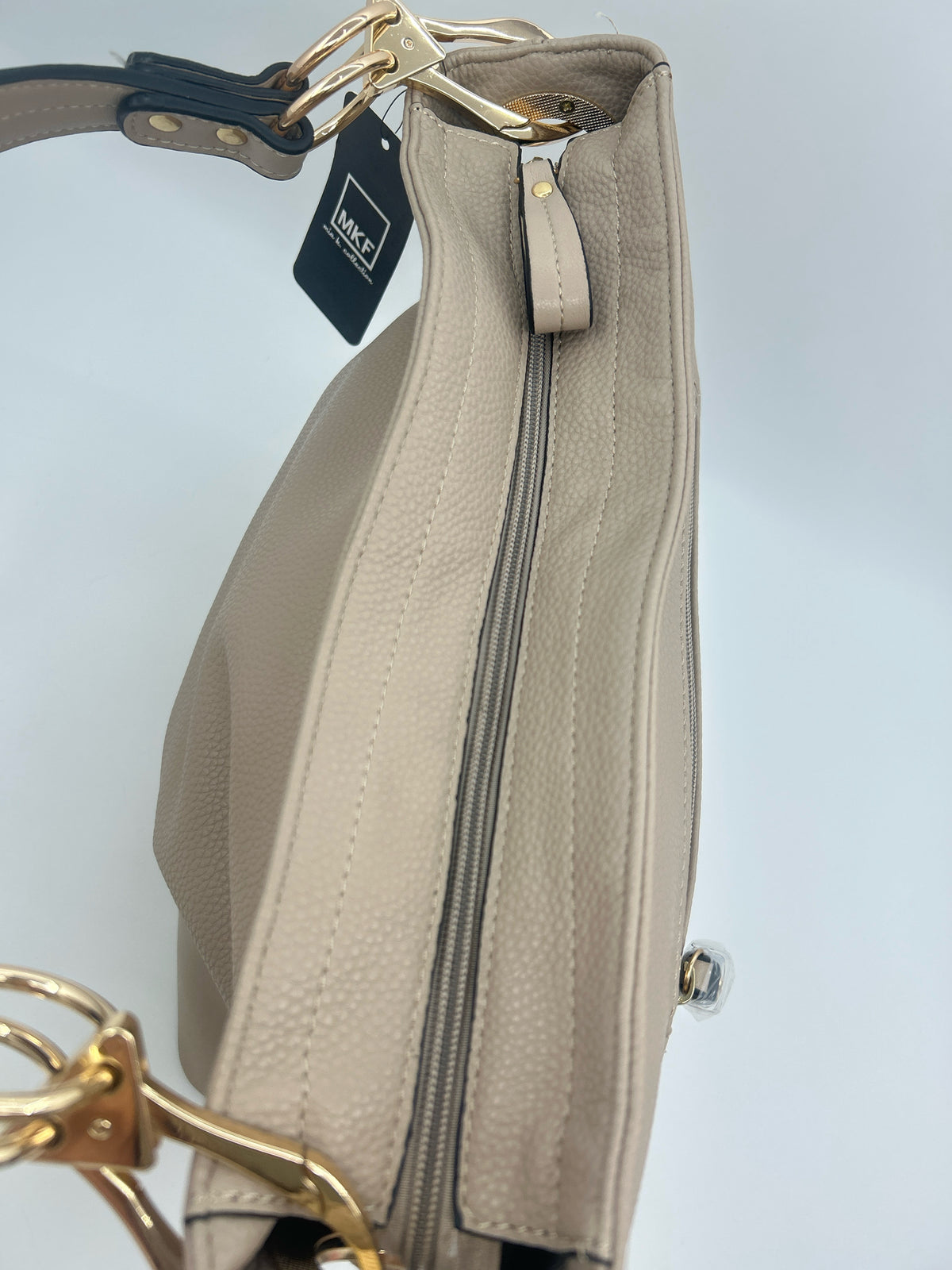 MFK by MIA K 2pc Nude Women Purse NWT