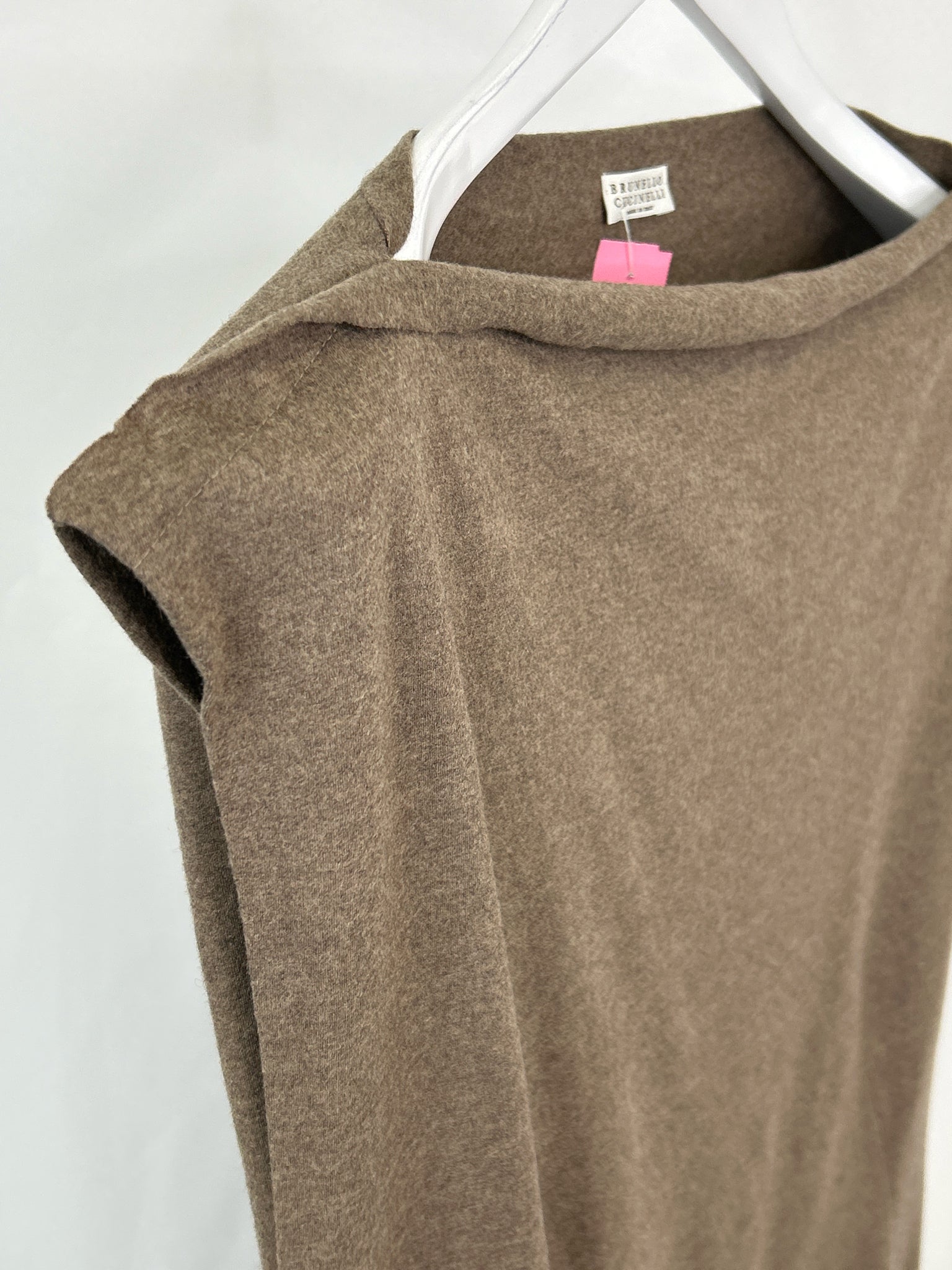 BRUNELLO CUCINELLI Size 48/12 HEATHER BROWN Women Dress