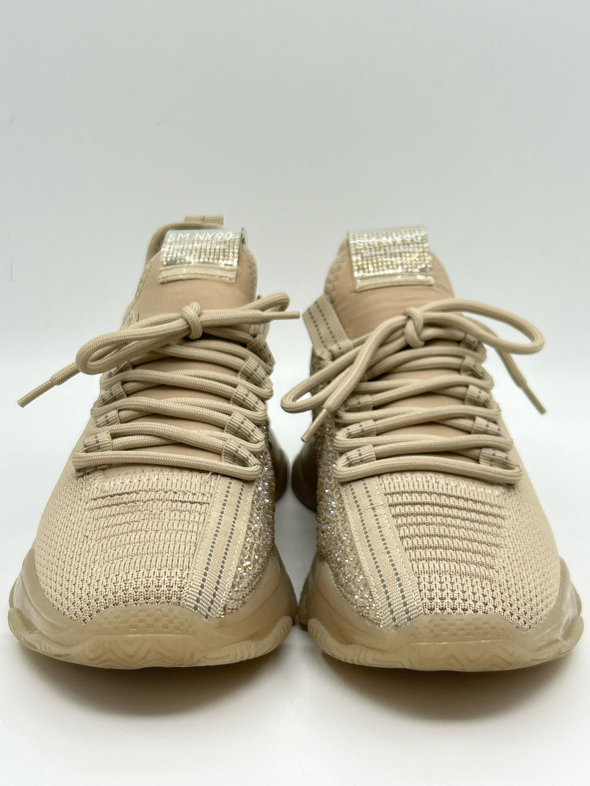 STEVE MADDEN Size 9.5M Light Brown Women Sneakers