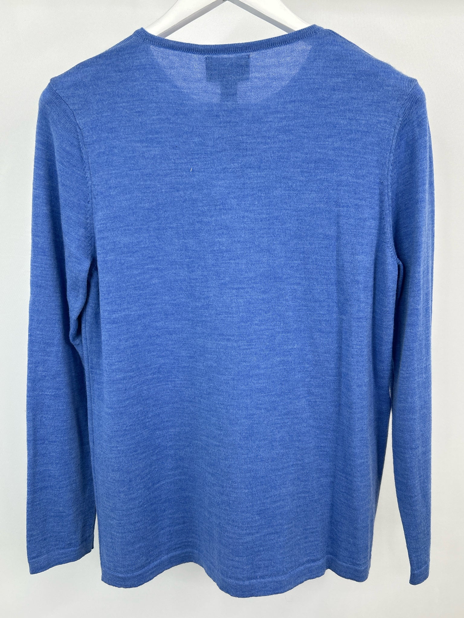 ROYAL MERINO Size L Blue Women Cardigan