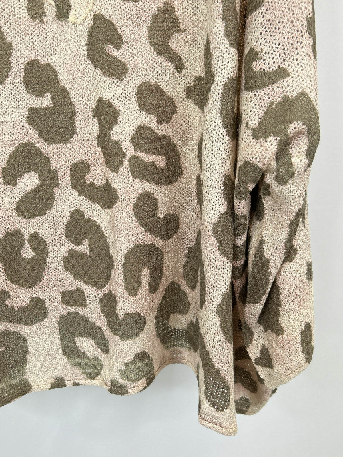 POL Size XL BEIGE AND BROWN Women Sweater