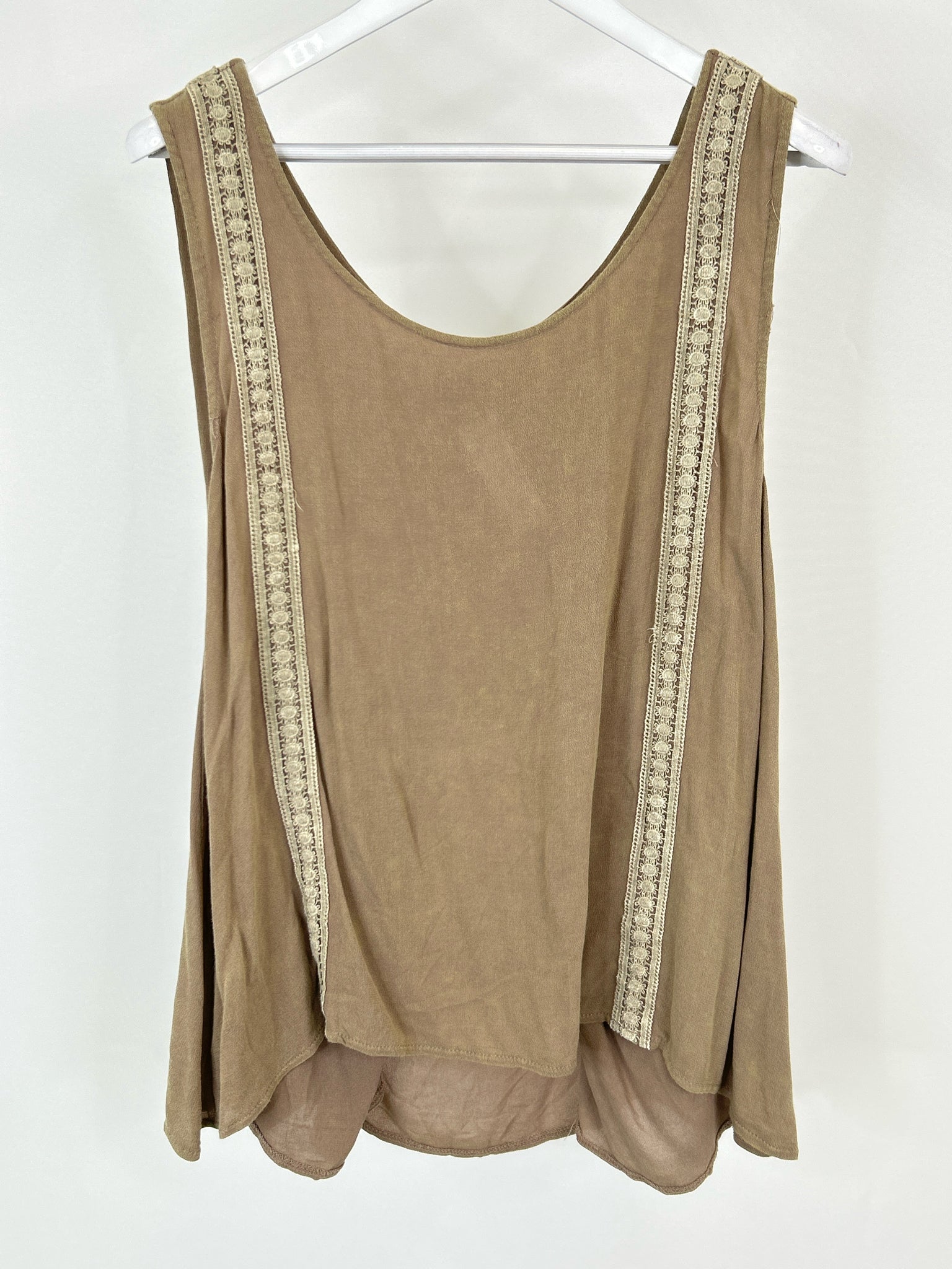 POL Size S Light Brown Women Top