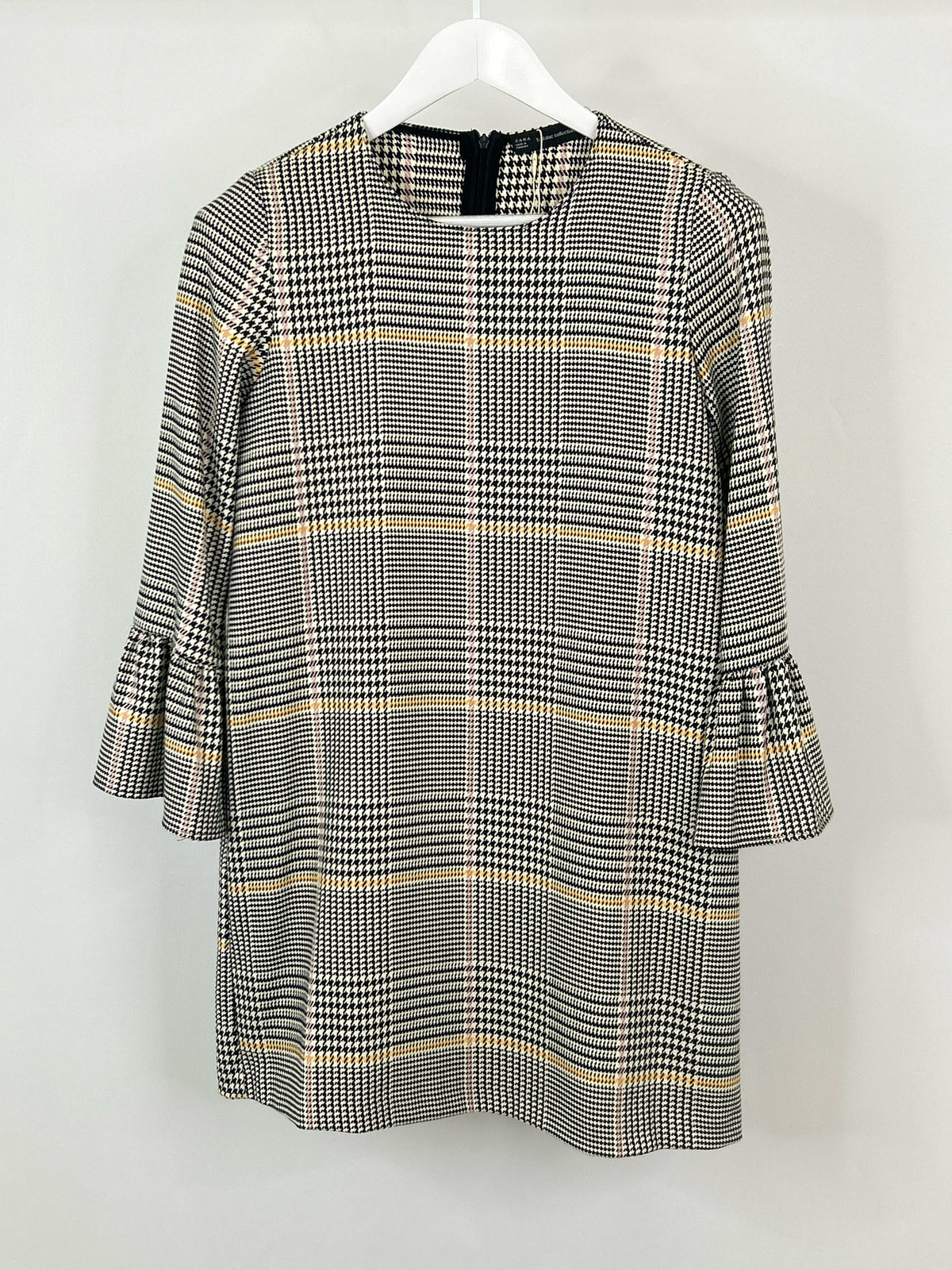 ZARA Size M Black and White Women Dress NWT