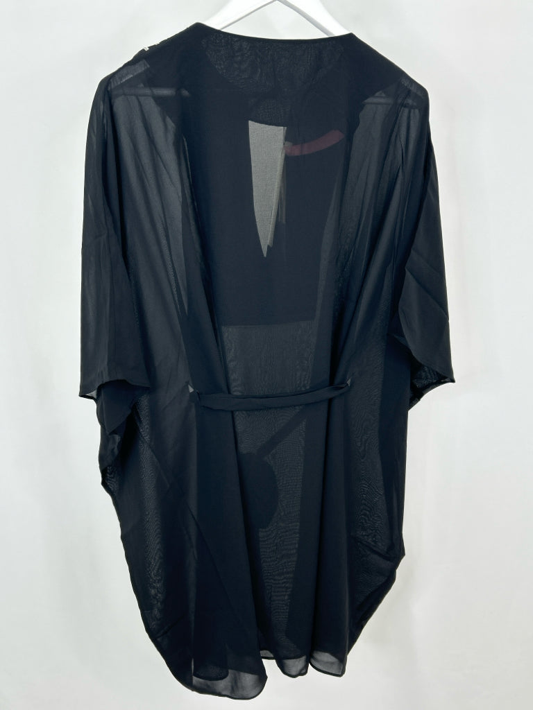 GOTTEX Women Size L Black and White Cover-Up