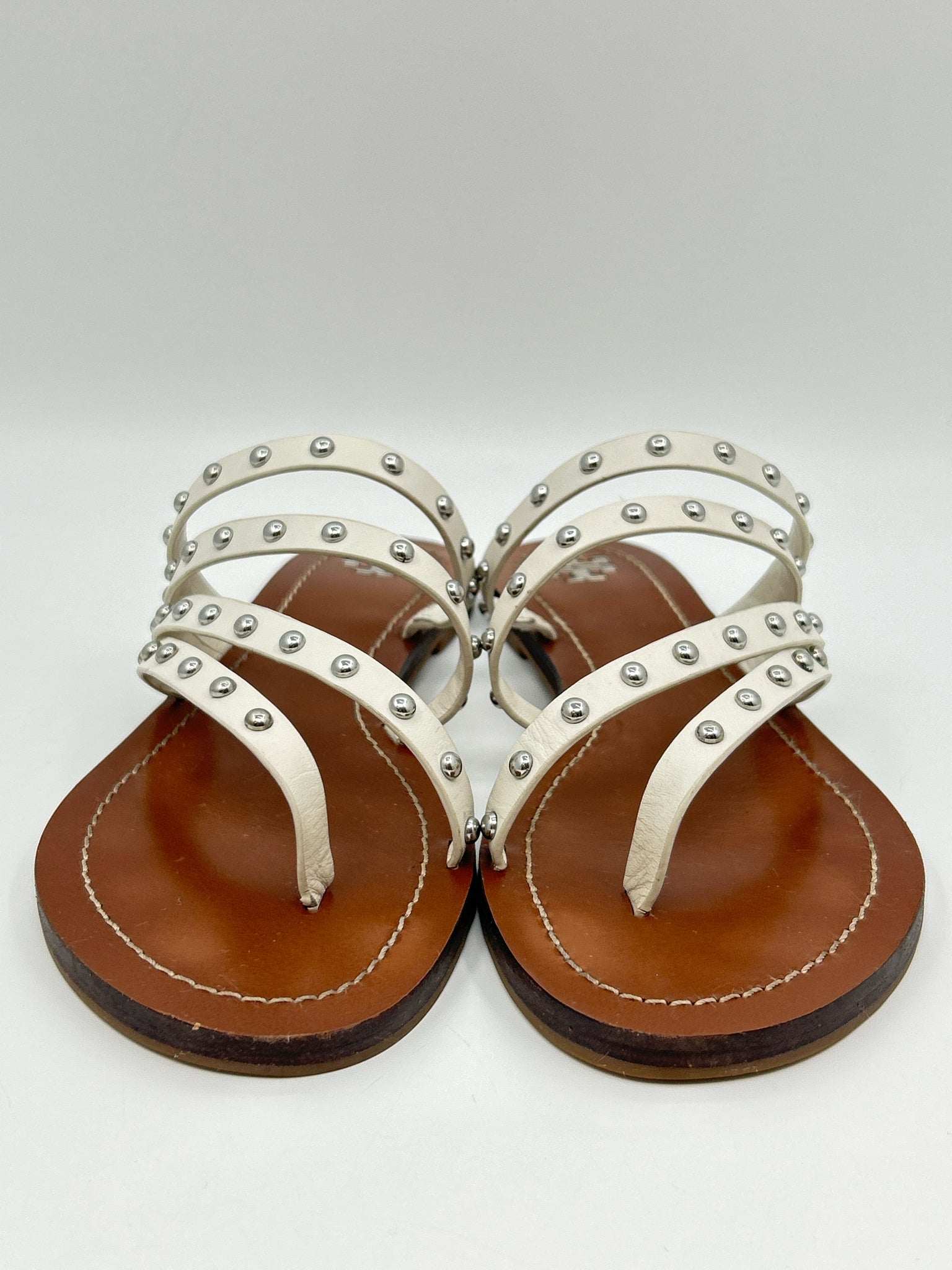 TORY BURCH Size 9M Ivory Women Sandal
