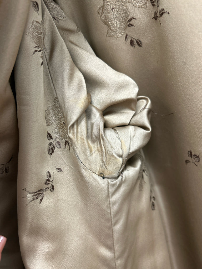 Maxine Furs Size M Brown Women Coat