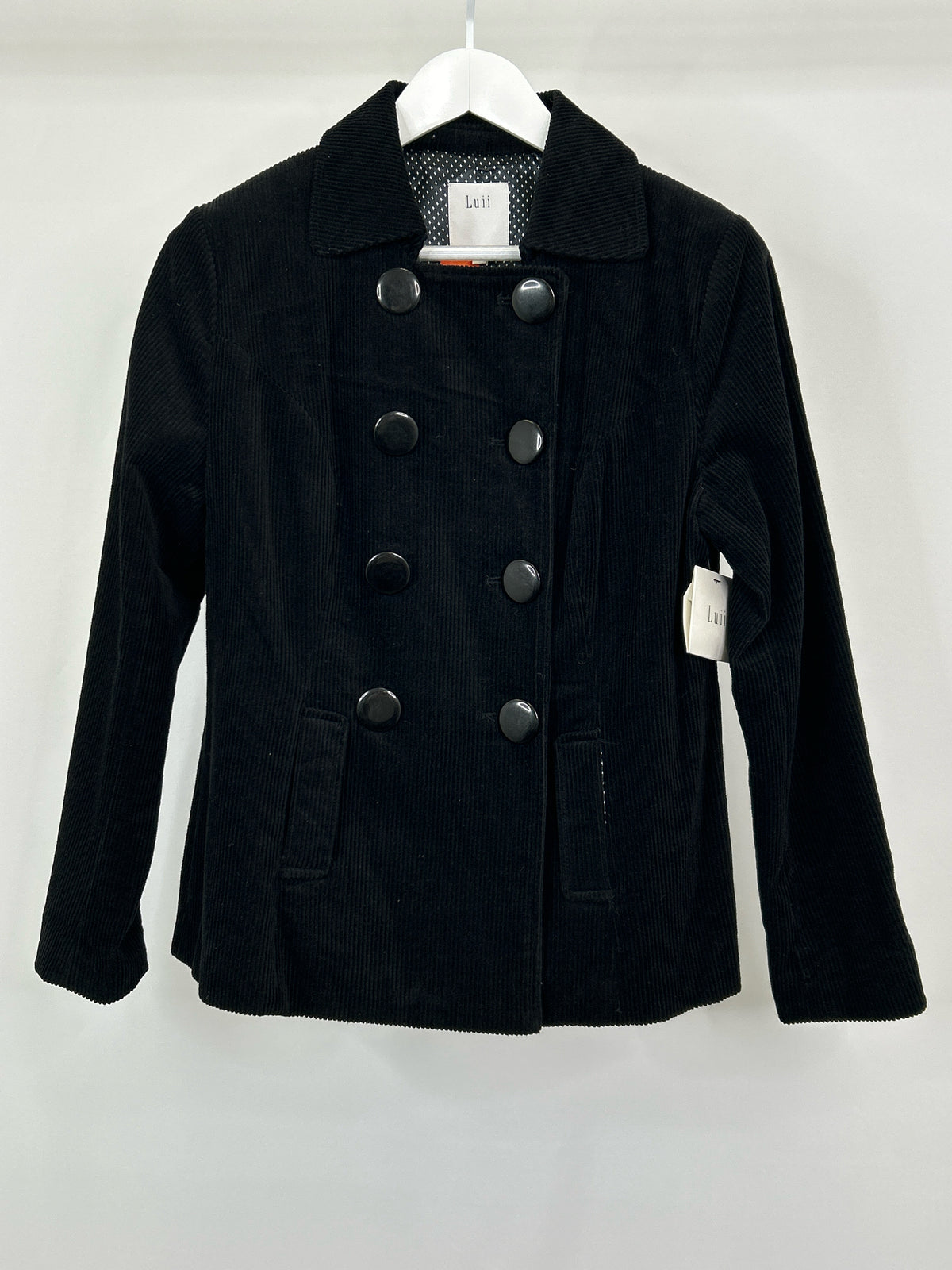 LUII Size M Black Women Jacket