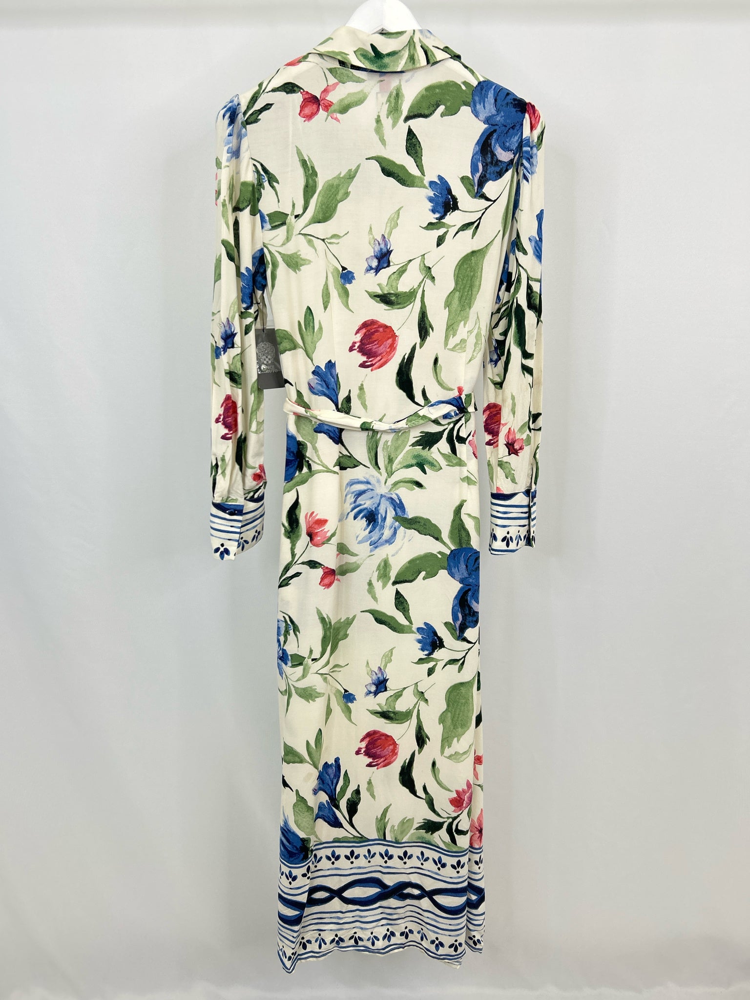 VINCE CAMUTO Size M Ivory Floral Women Dress NWT