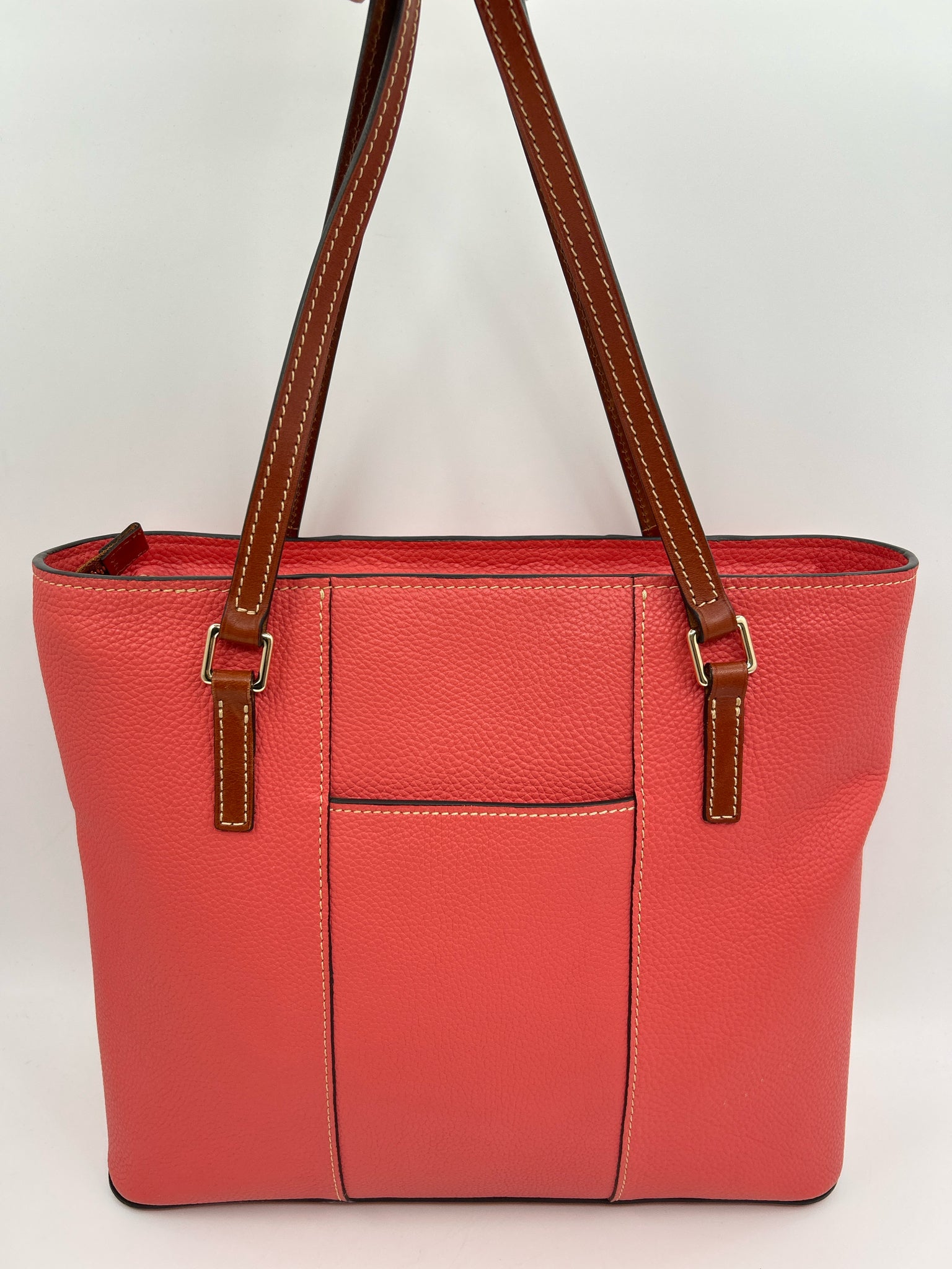 DOONEY & BOURKE Coral and Brown Women Purse