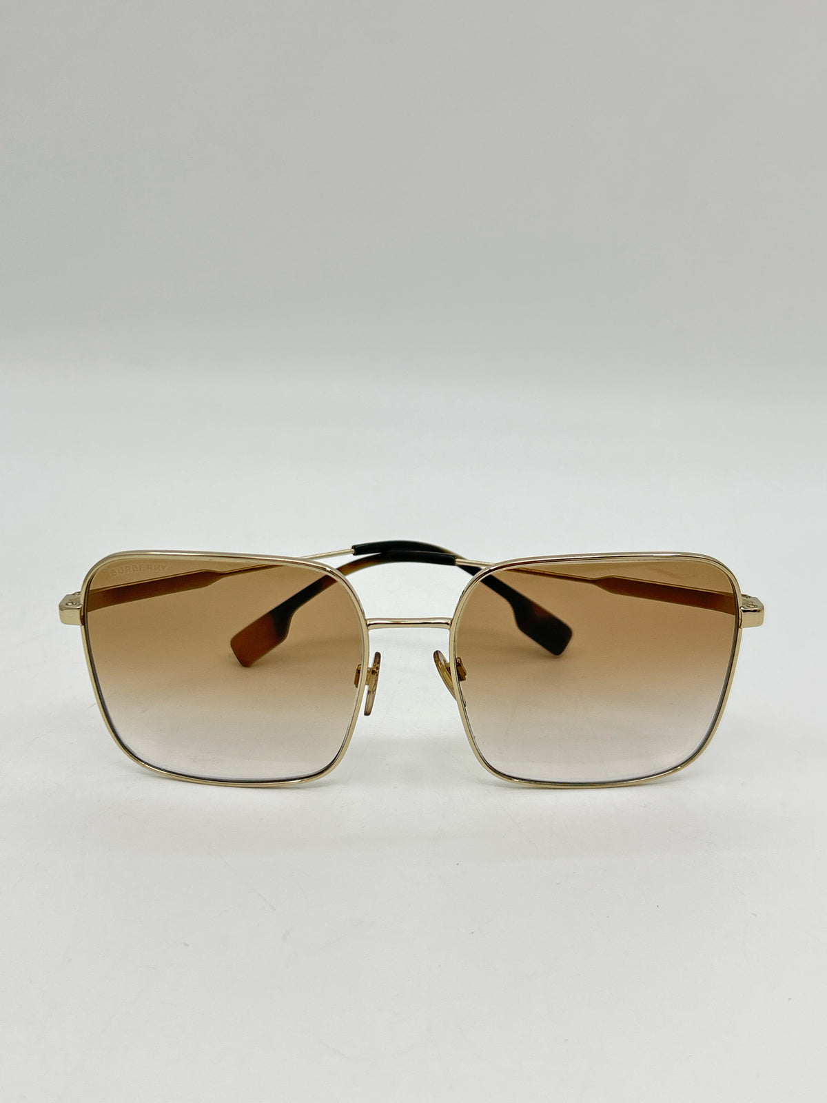 BURBERRY Gold Sunglasses
