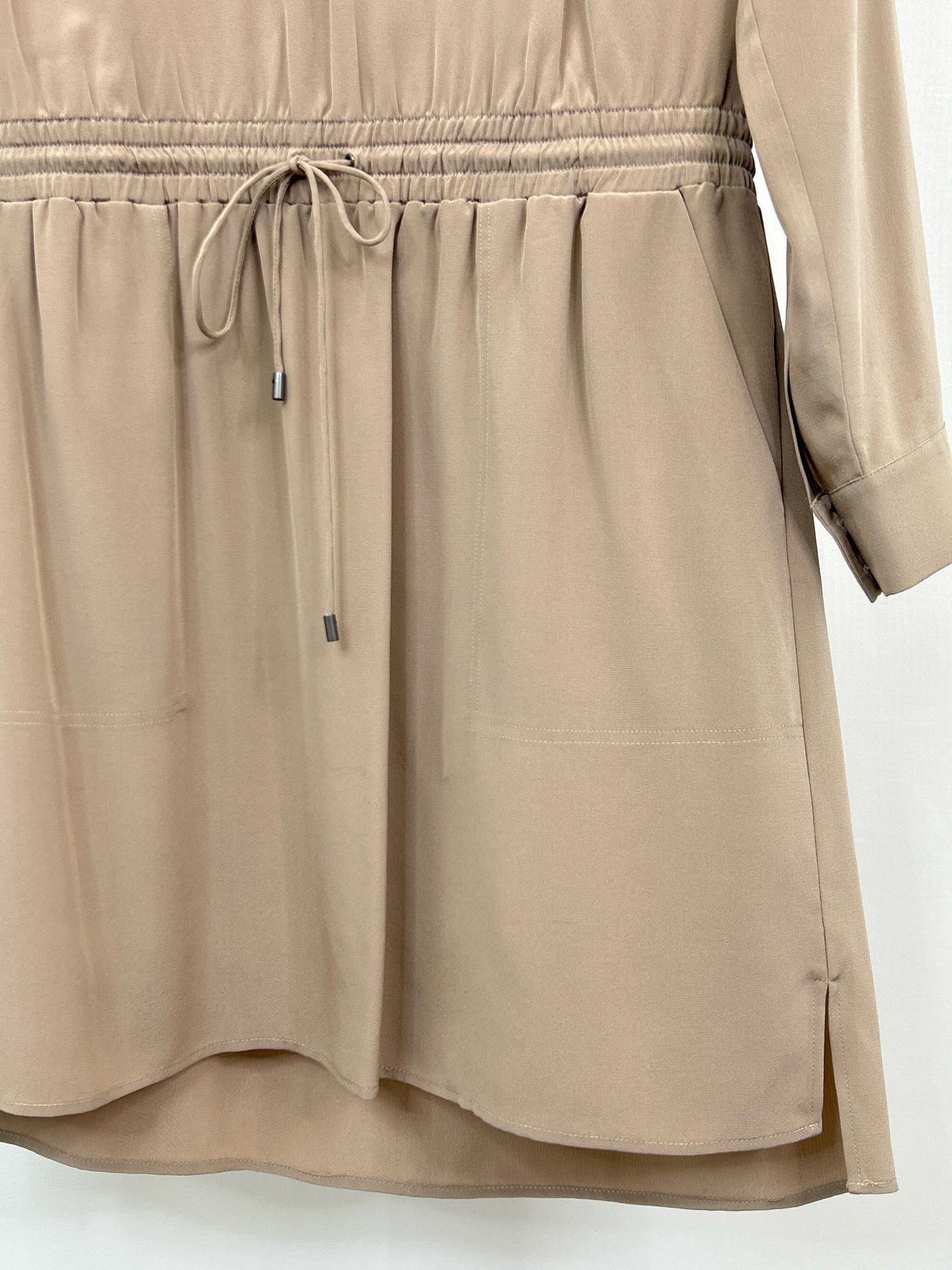 VINCE. Size 12 Beige Women Dress NWT