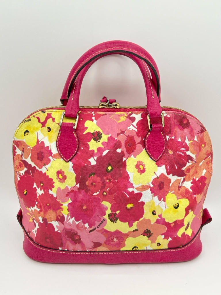 DOONEY & BOURKE Rose and Yellow Floral Print Women's Purse