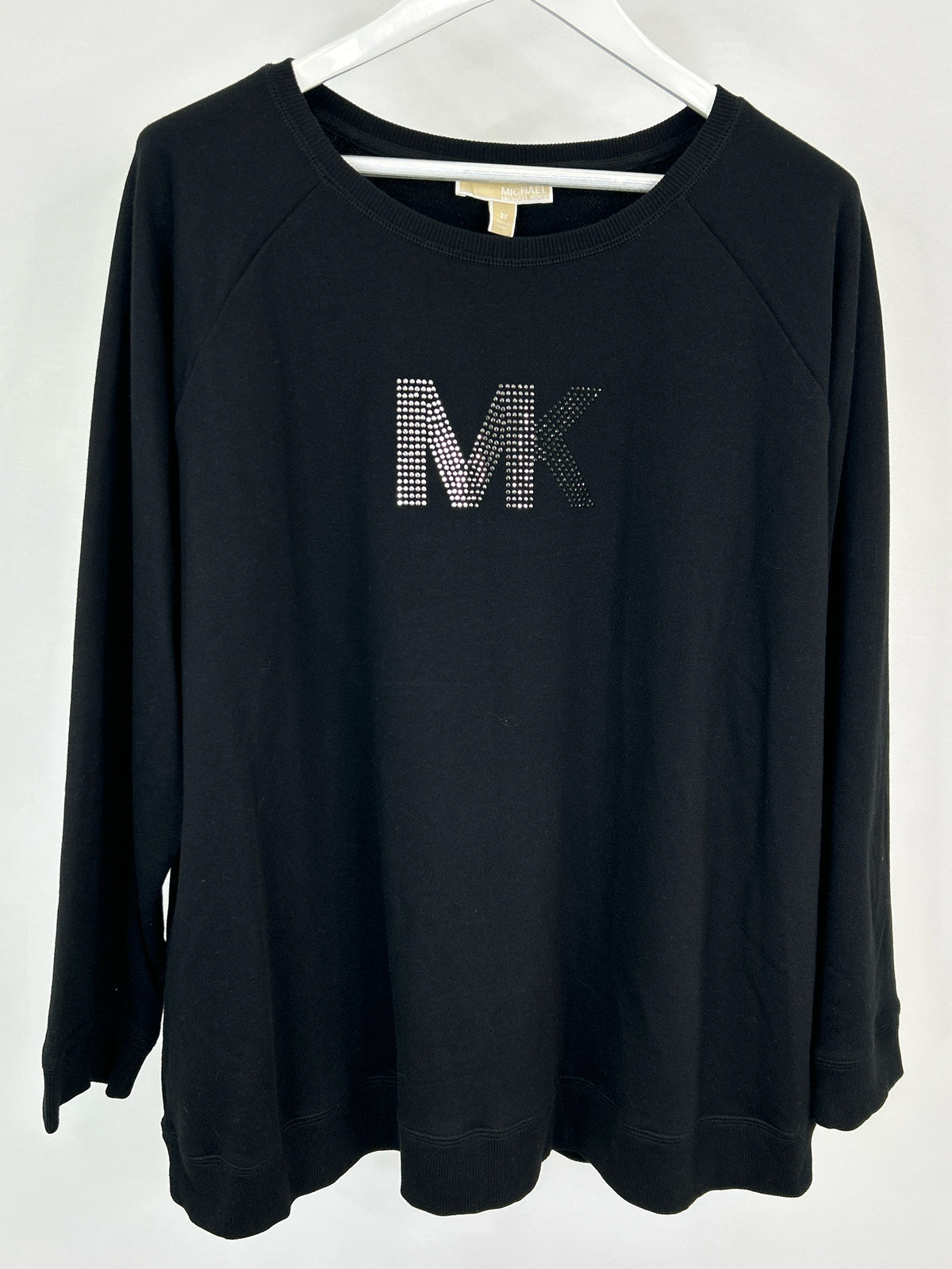 MICHAEL MICHAEL KORS Size 3X Black Women Sweatshirt