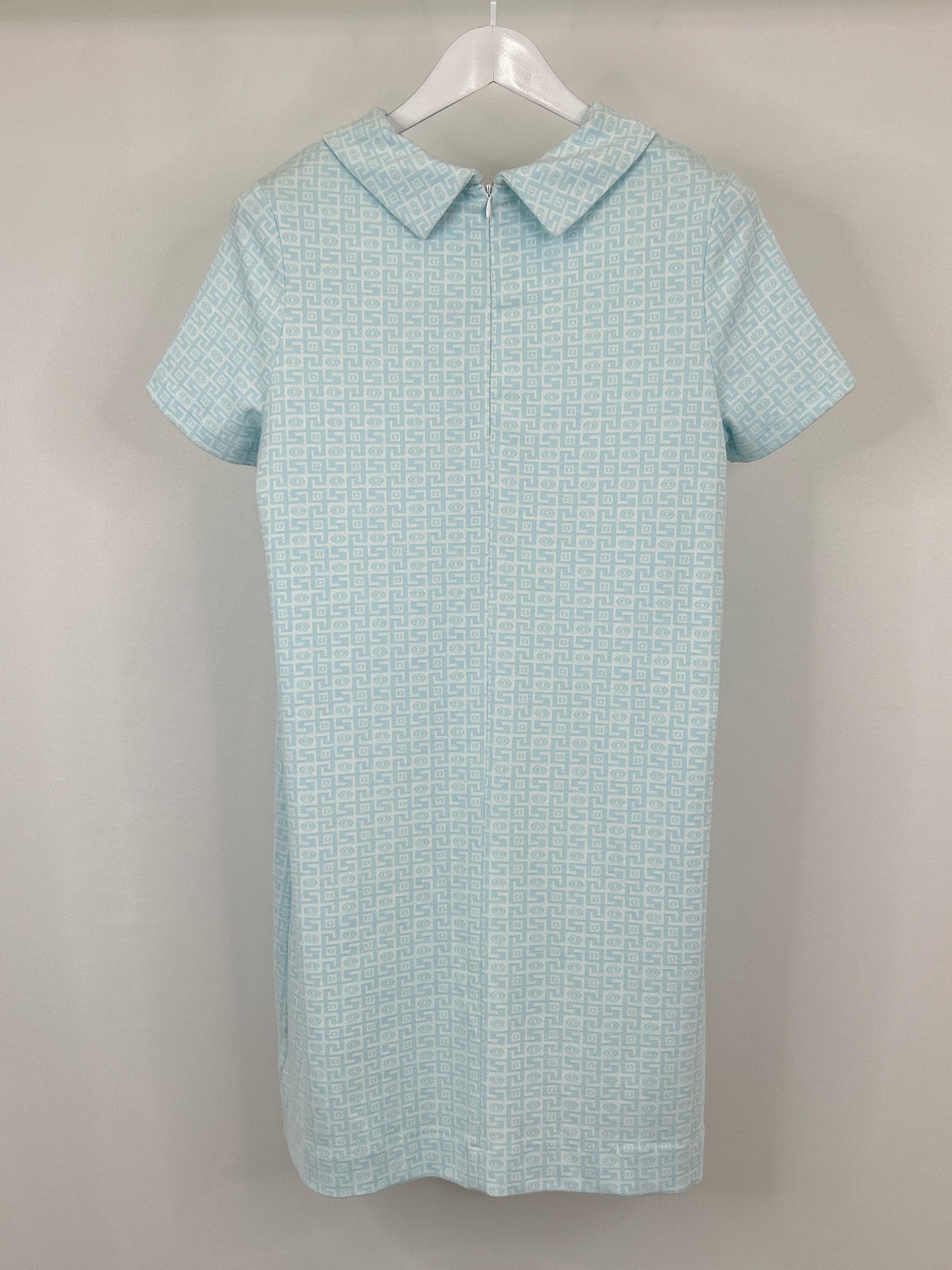 TYLER BOE Size M LIGHT BLUE AND WHITE Women Dress