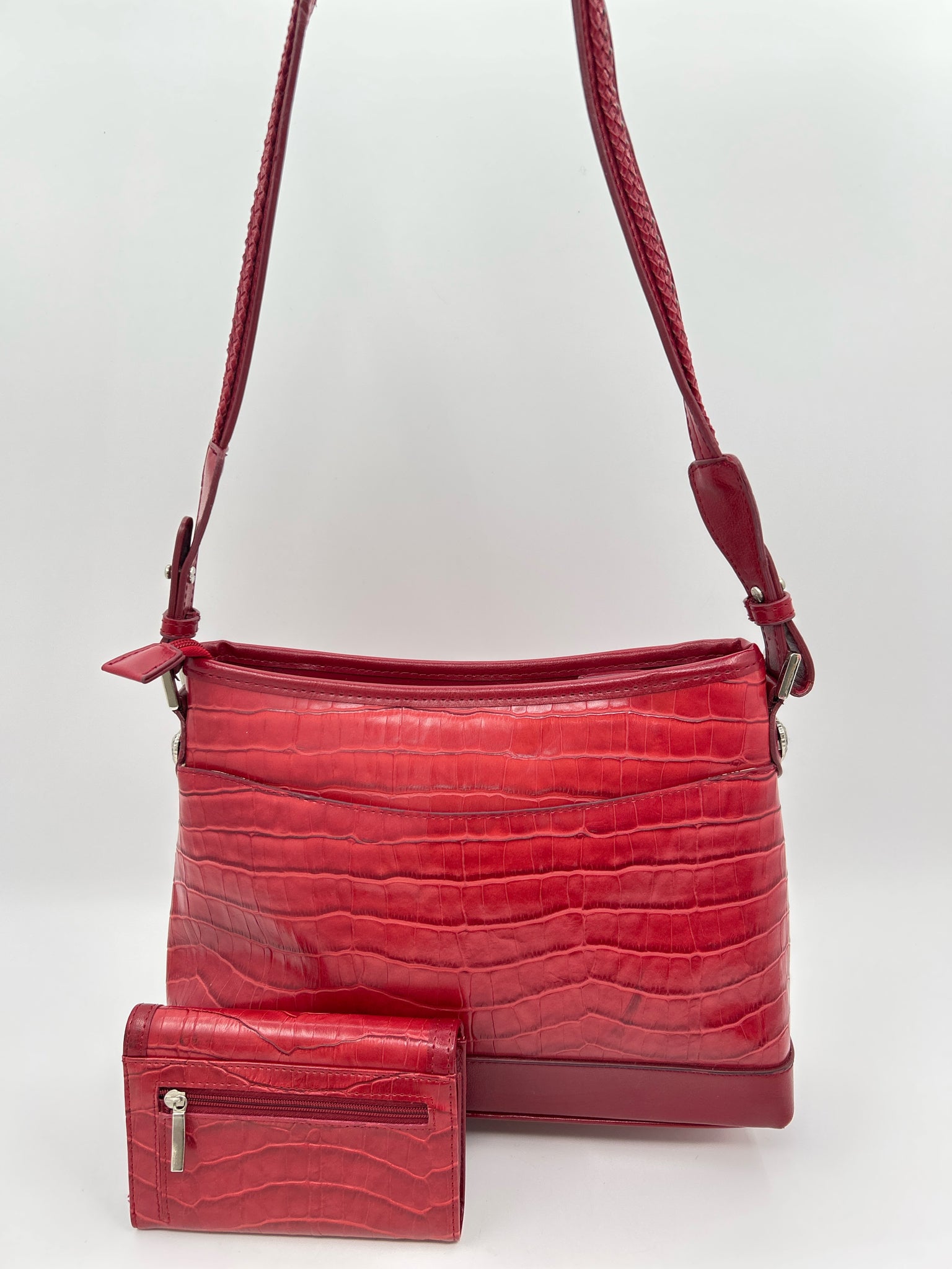 MC Red Women Purse + Wallet