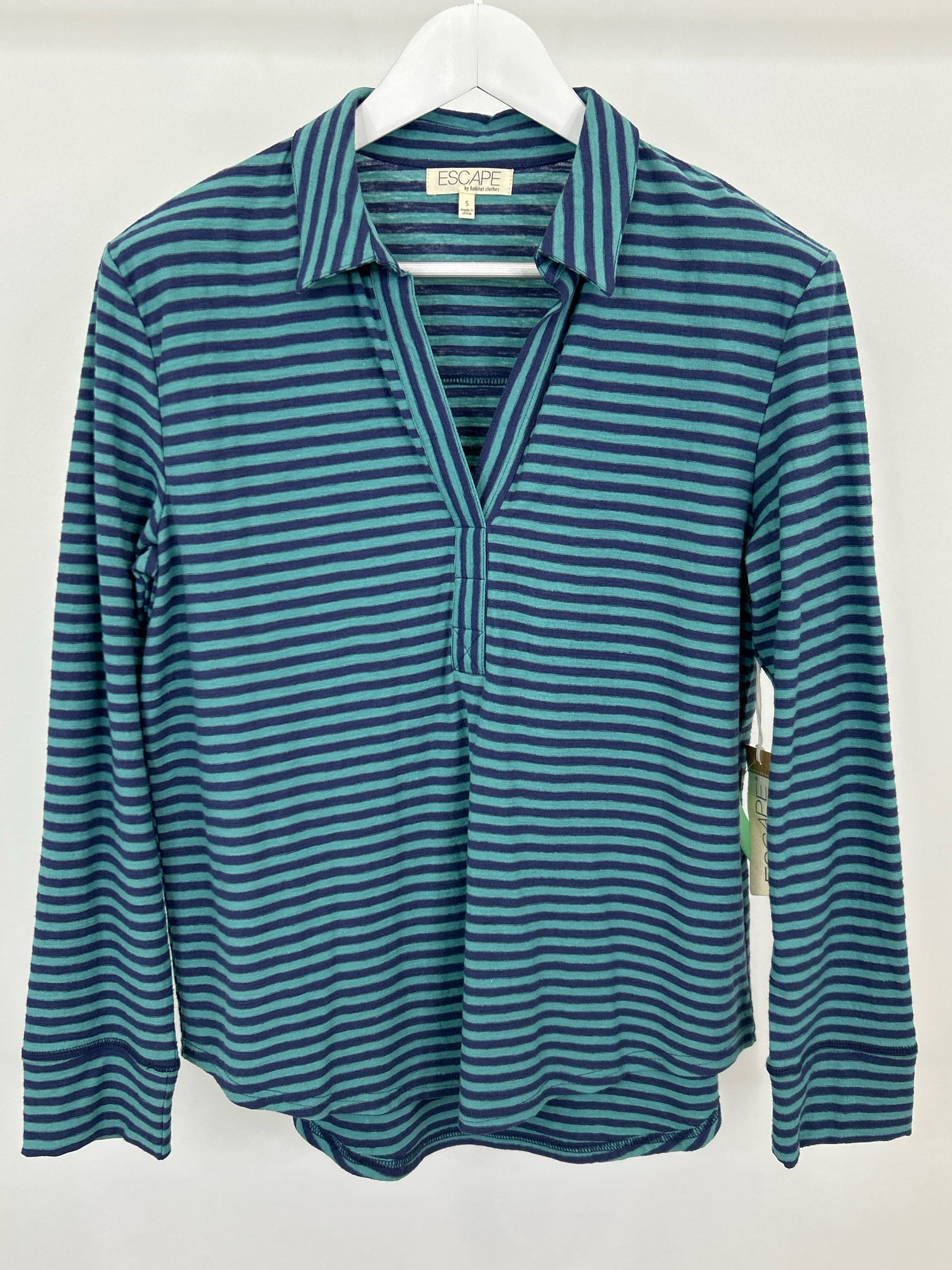 Escape by Habitat Clothes Size S TEAL AND BLUE Women Top