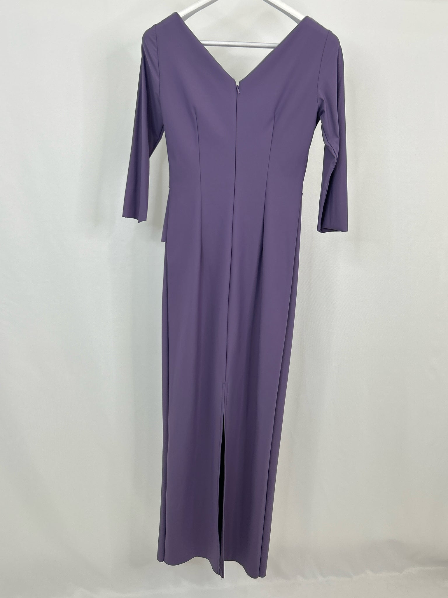 ALEX EVENINGS Size 4 Purple Women Dress