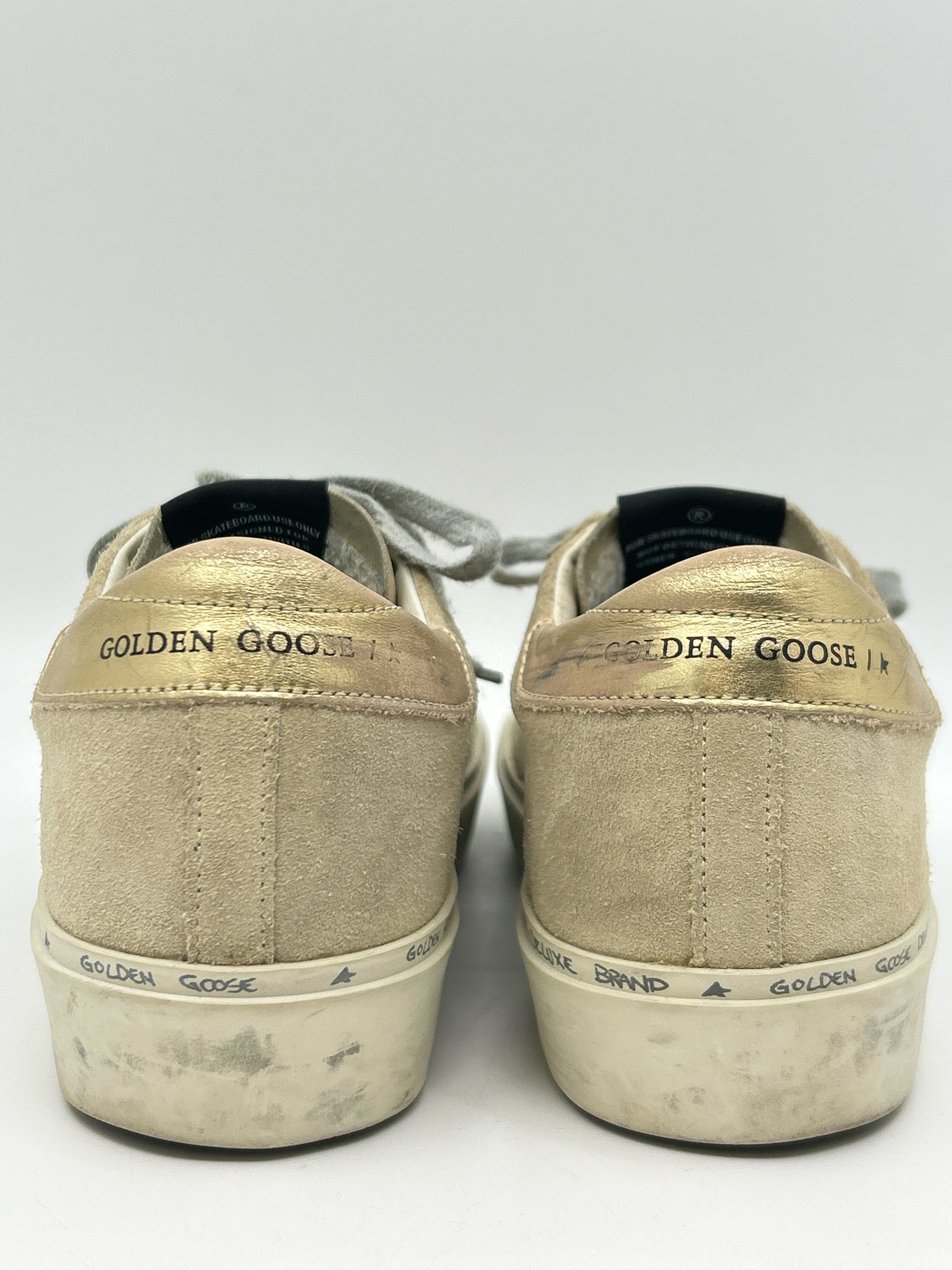 GOLDEN GOOSE Size 38 Beige Women Sneakers