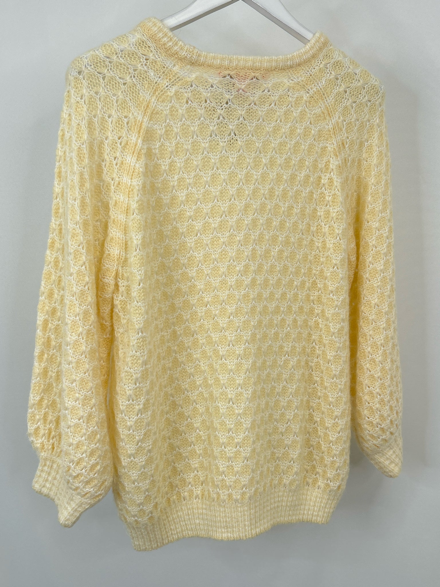 LILLY PULITZER Size XL Pale Yellow Women Sweater