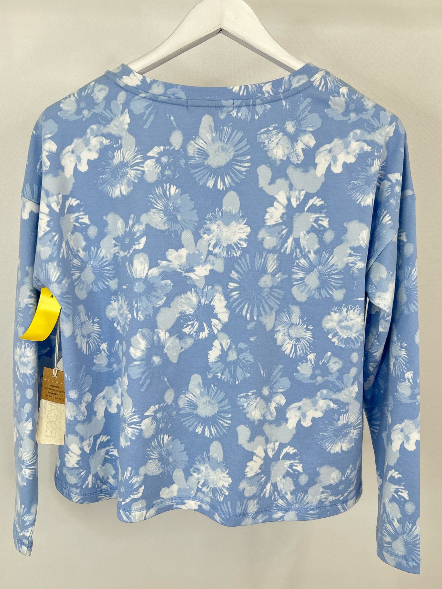 Escape by Habitat Clothes Size S Blue floral Women Pullover