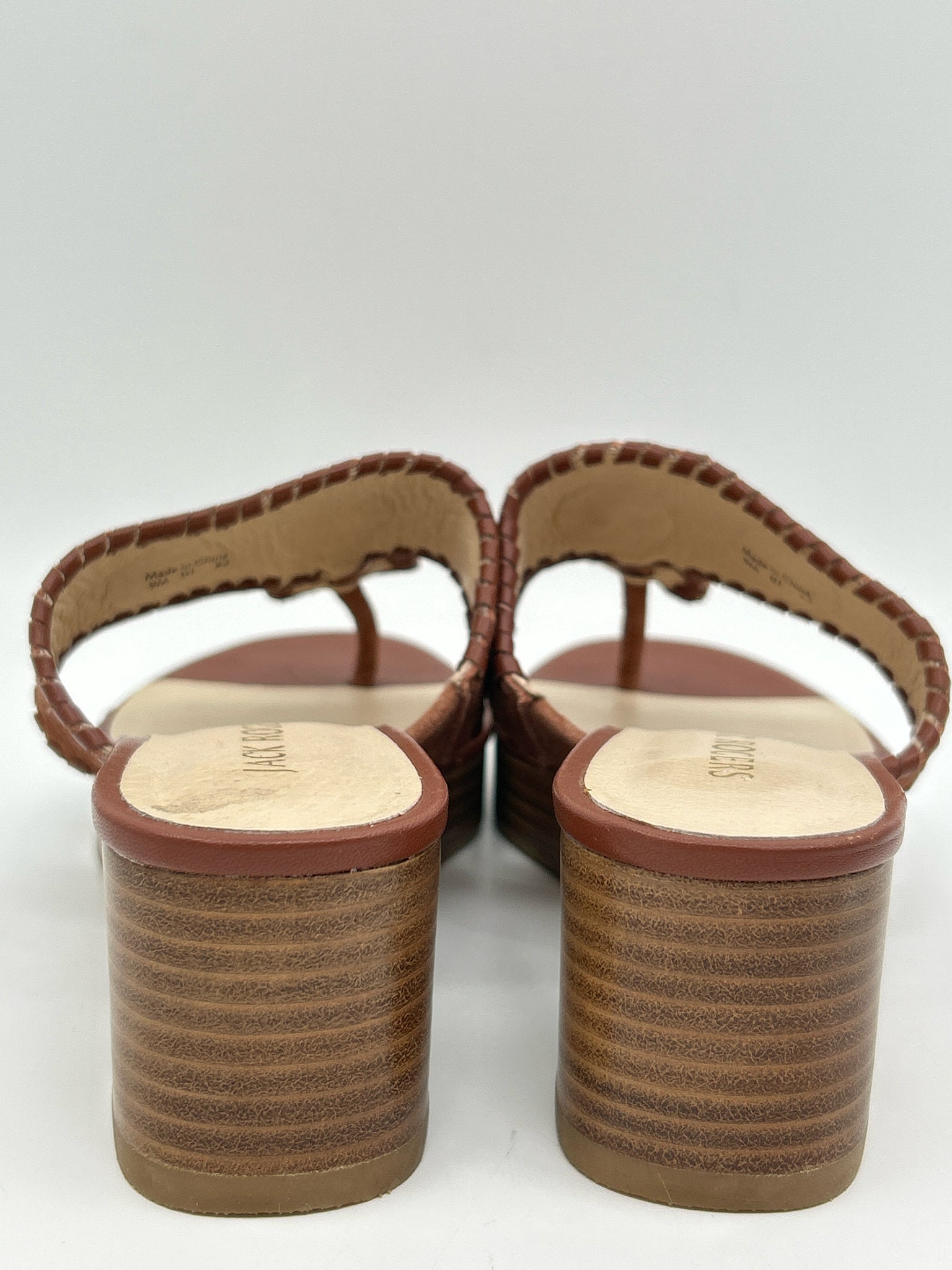 JACK ROGERS Size 9M Tan Women Sandal
