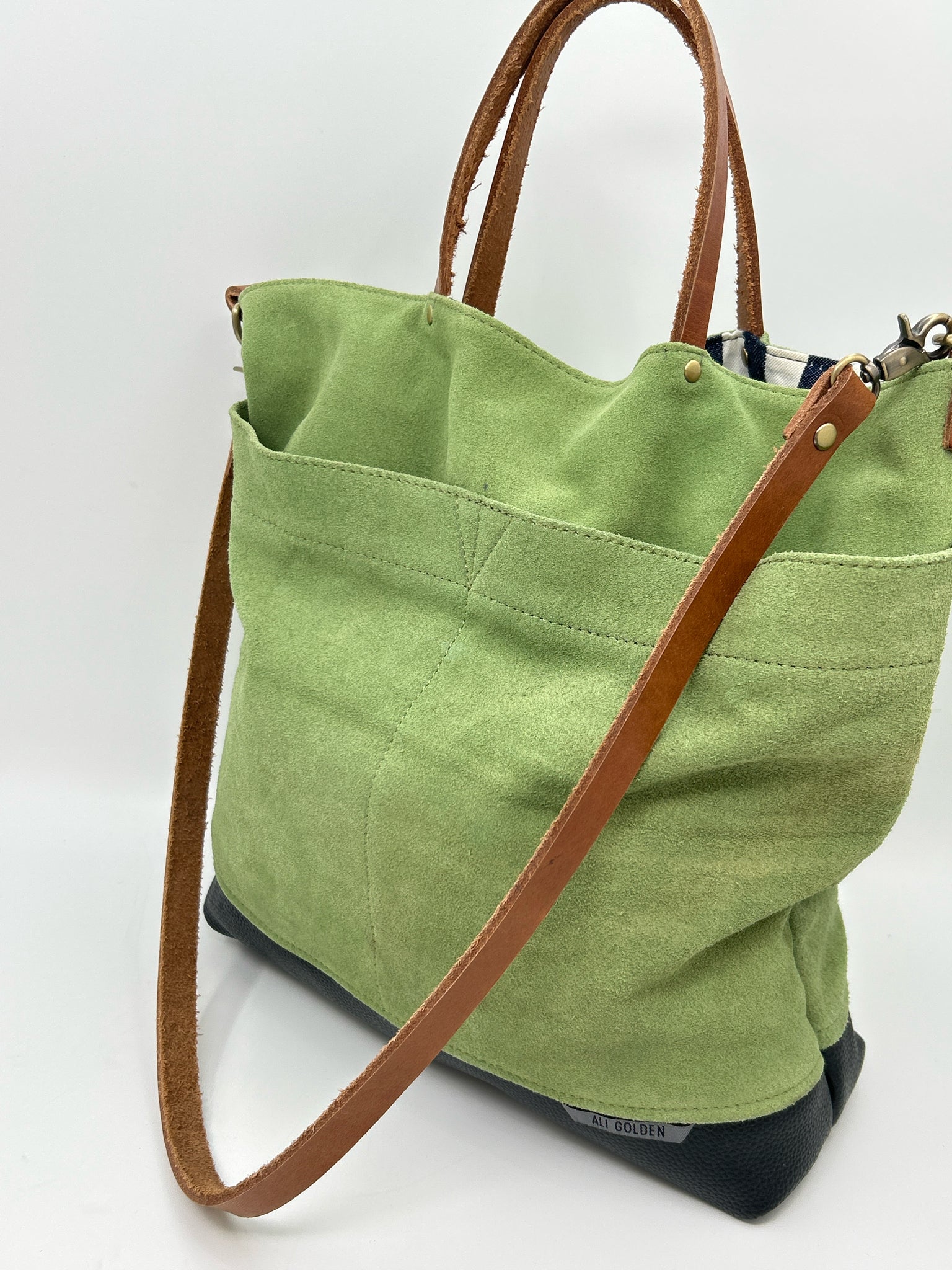 Ali Golden Green Women Tote
