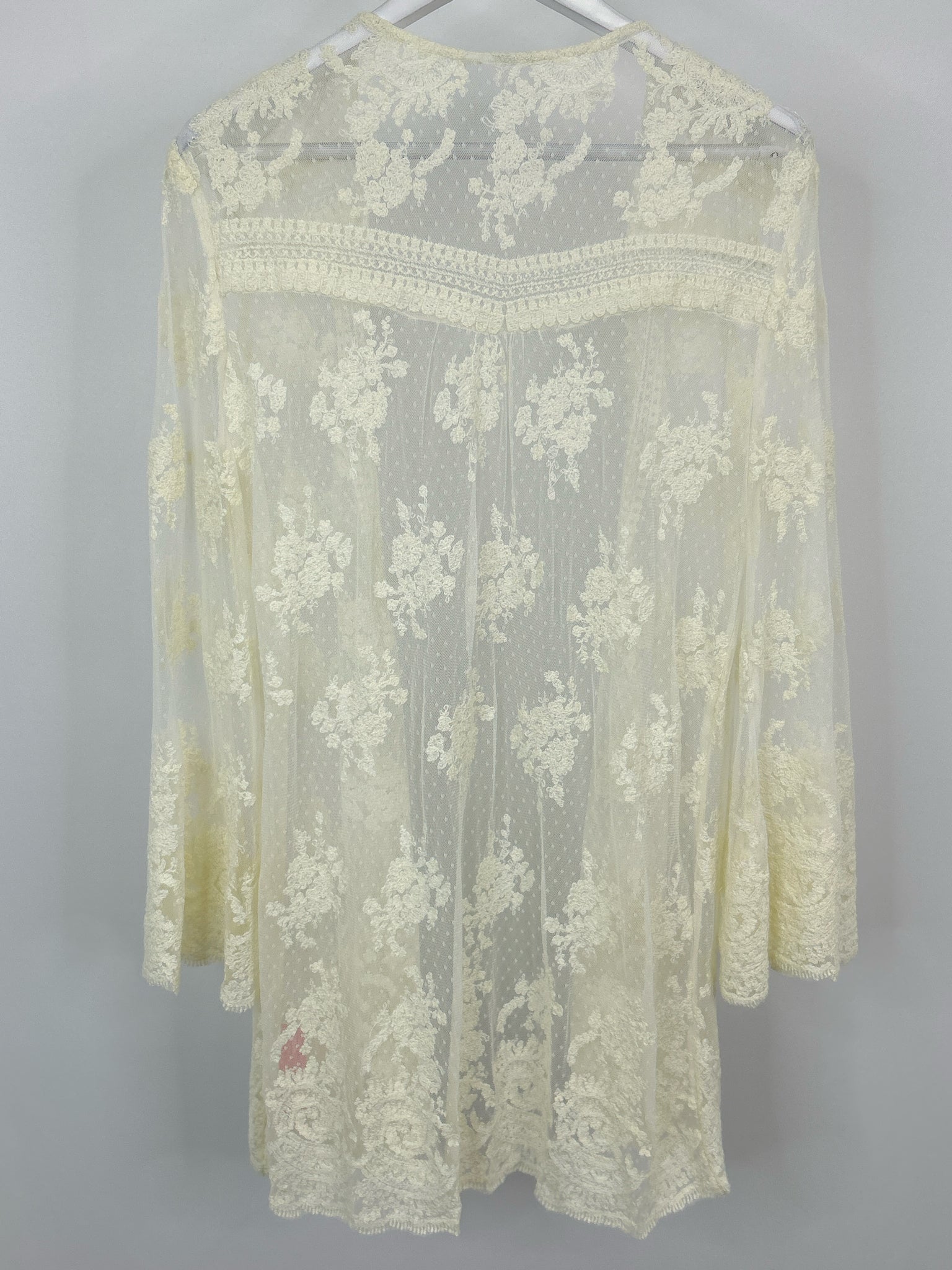 SUNDANCE Size OSFM Cream Women Cardigan