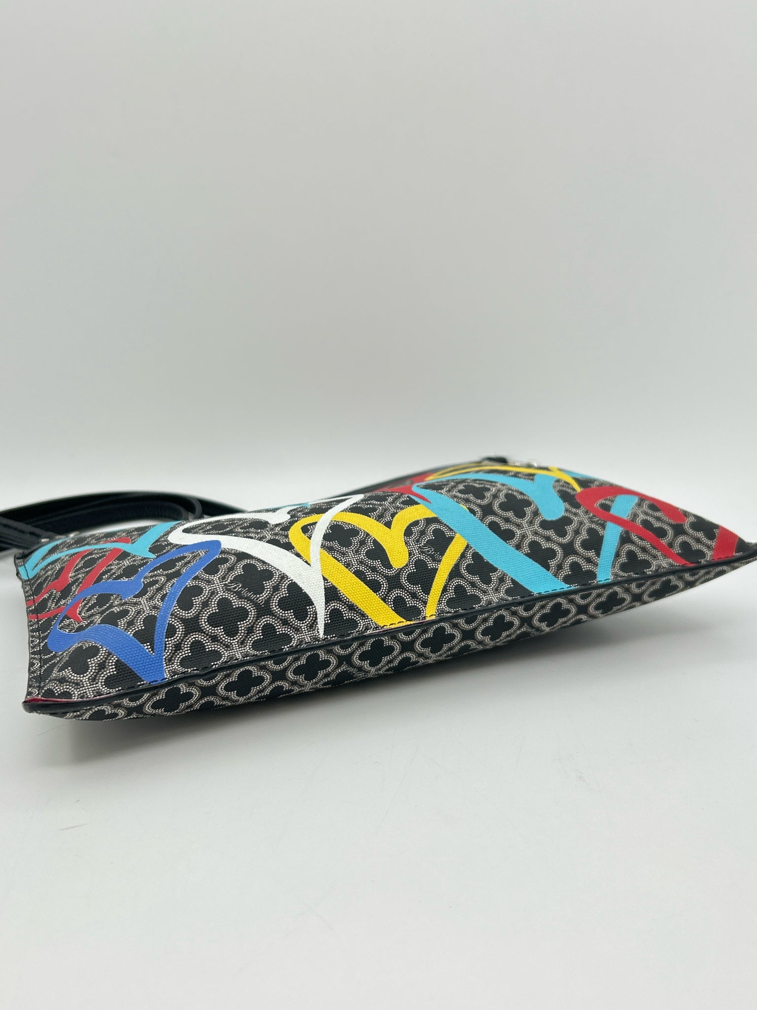BRIGHTON Black Print Women Purse