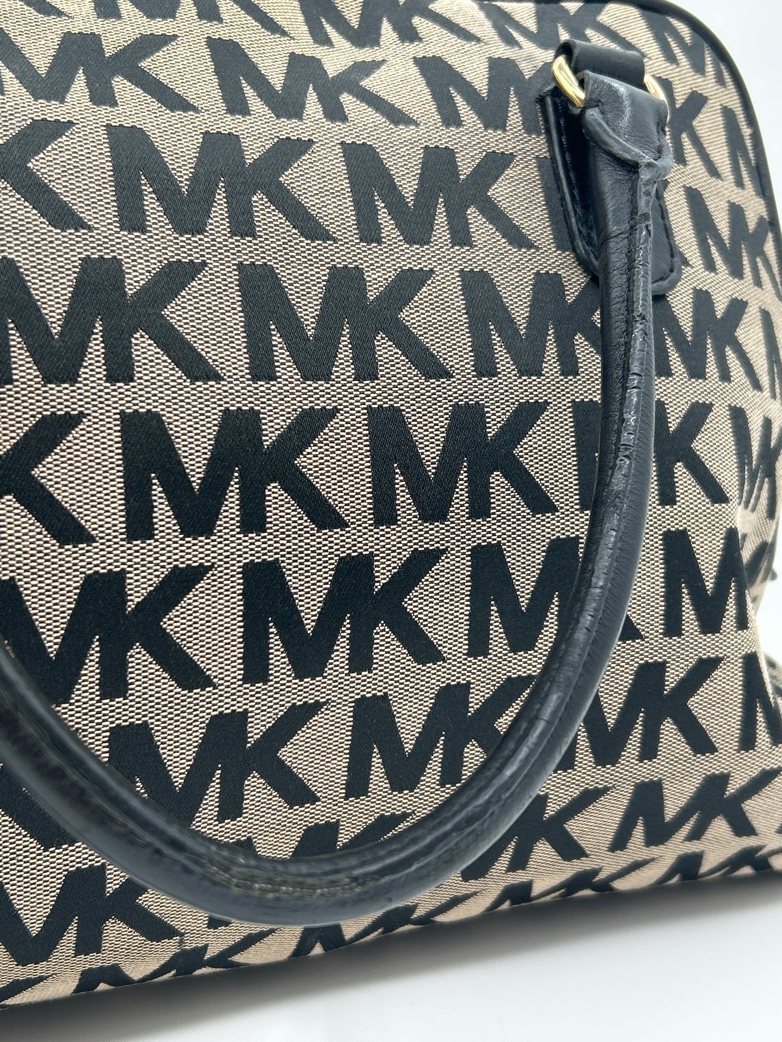 MICHAEL MICHAEL KORS Grey & Black Women Purse