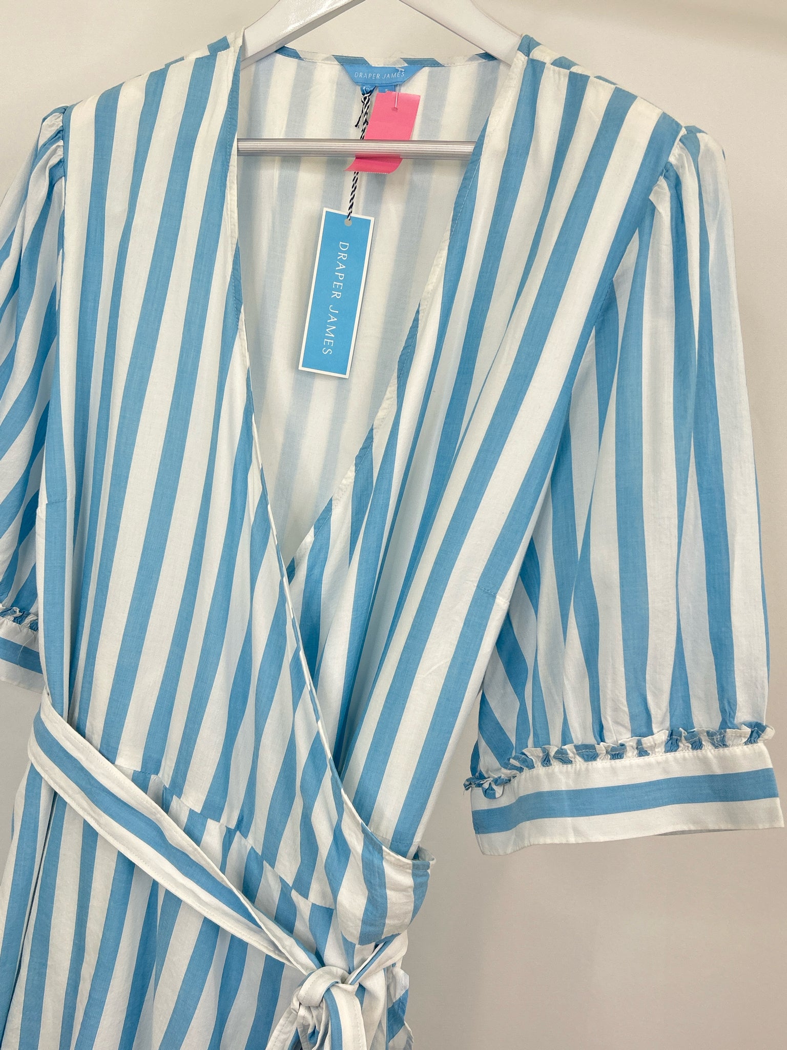 DRAPER JAMES Size 24X blue and white Women Dress