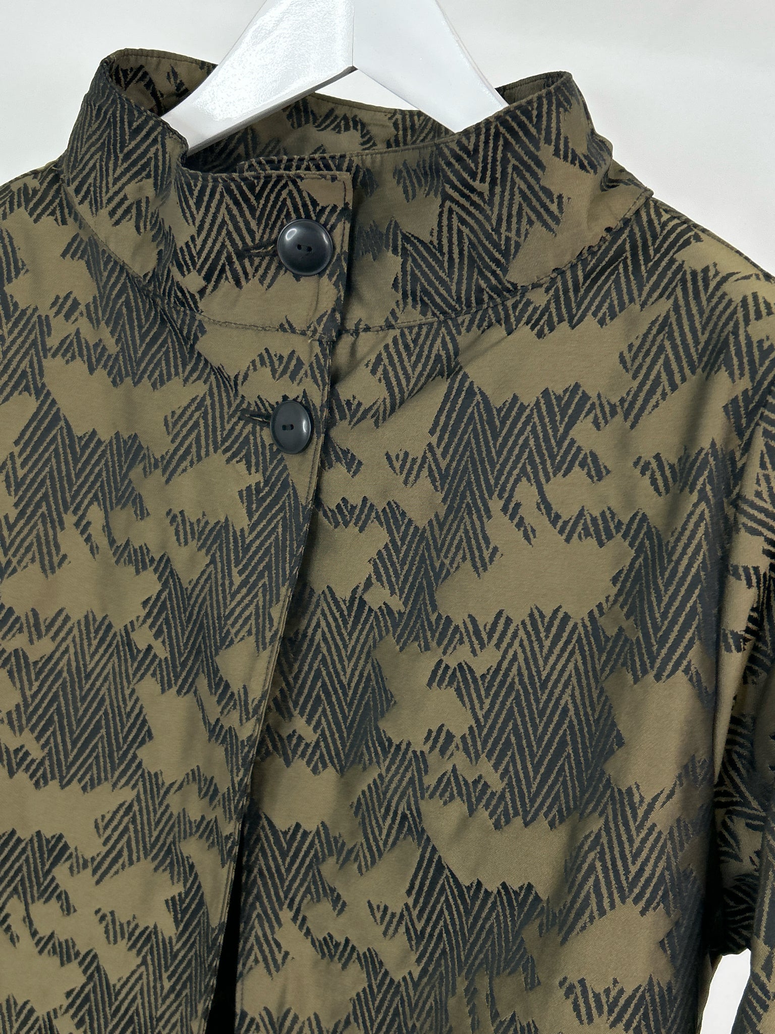 BRYN WALKER Size S Olive and Black Women Jacket NWT