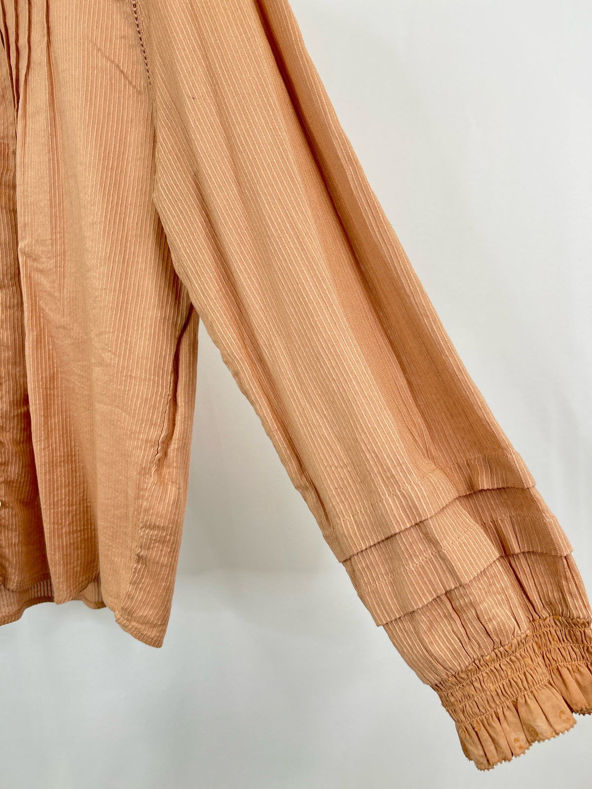 QUINCE Size XL Apricot Women Blouse