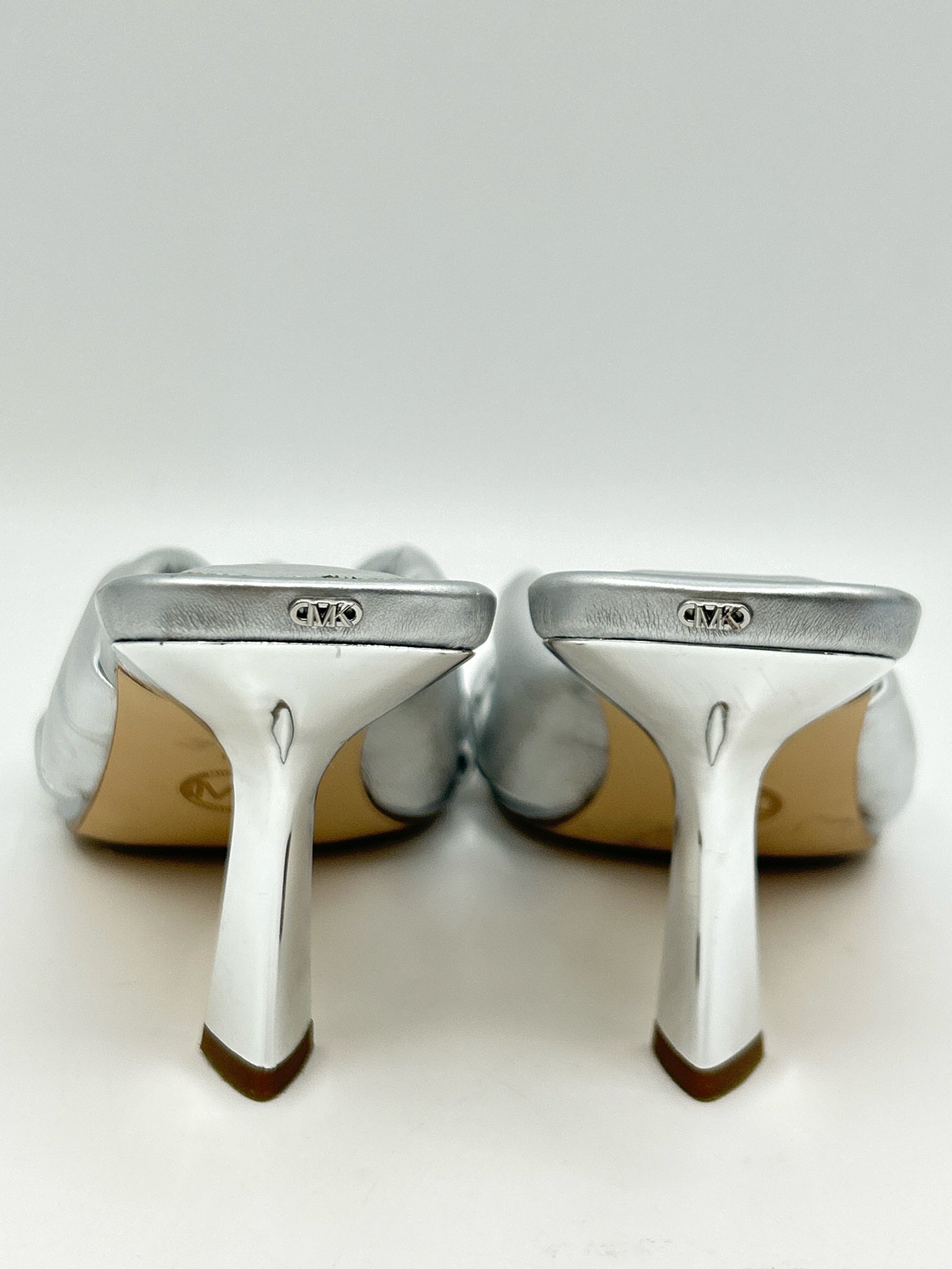 MICHAEL MICHAEL KORS Size 9M Silver Metallic Women Sandal