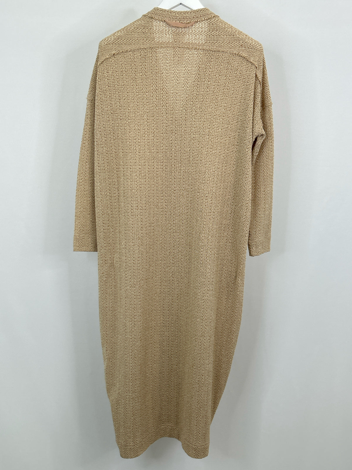 INTIMATELY Size SP Beige and Taupe Women Cardigan