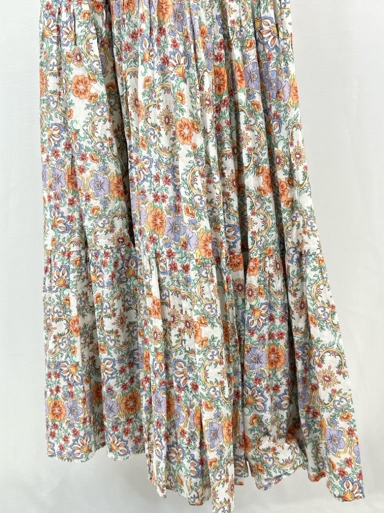 ANNA CATE NWT Size XS CORAL FLORAL Dress