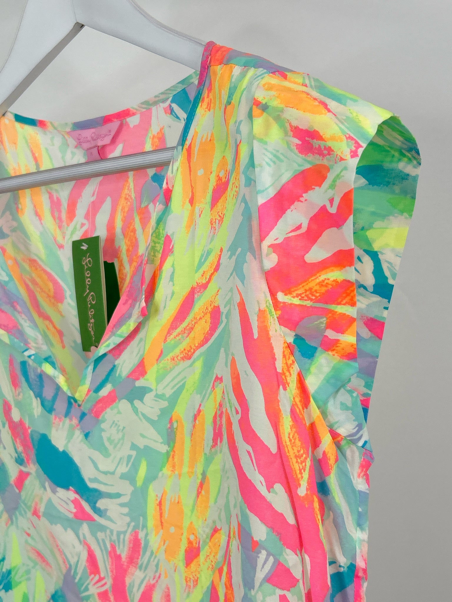 LILLY PULITZER Size S Multi-Color Women Top