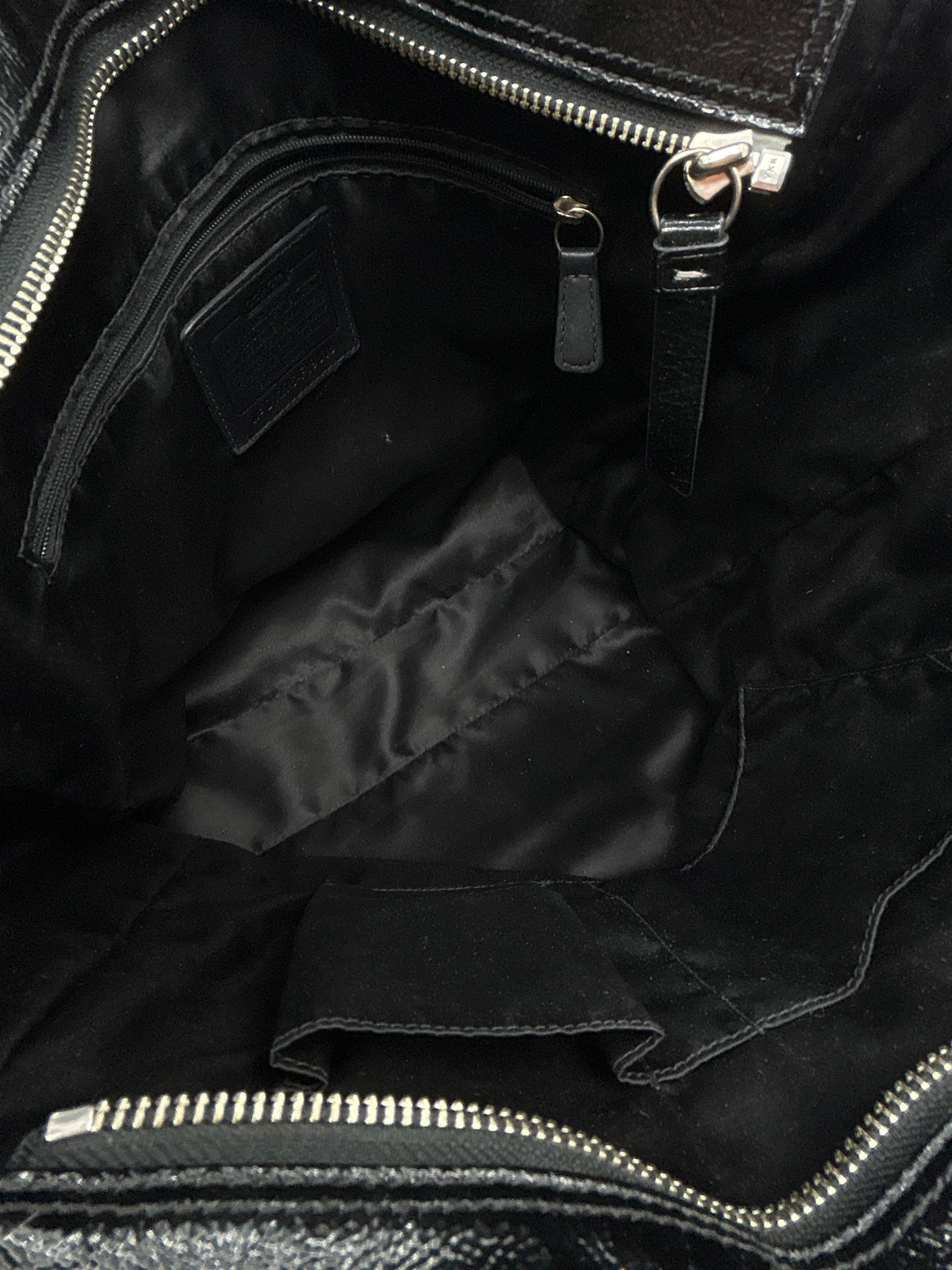 COACH Black Womens Tote