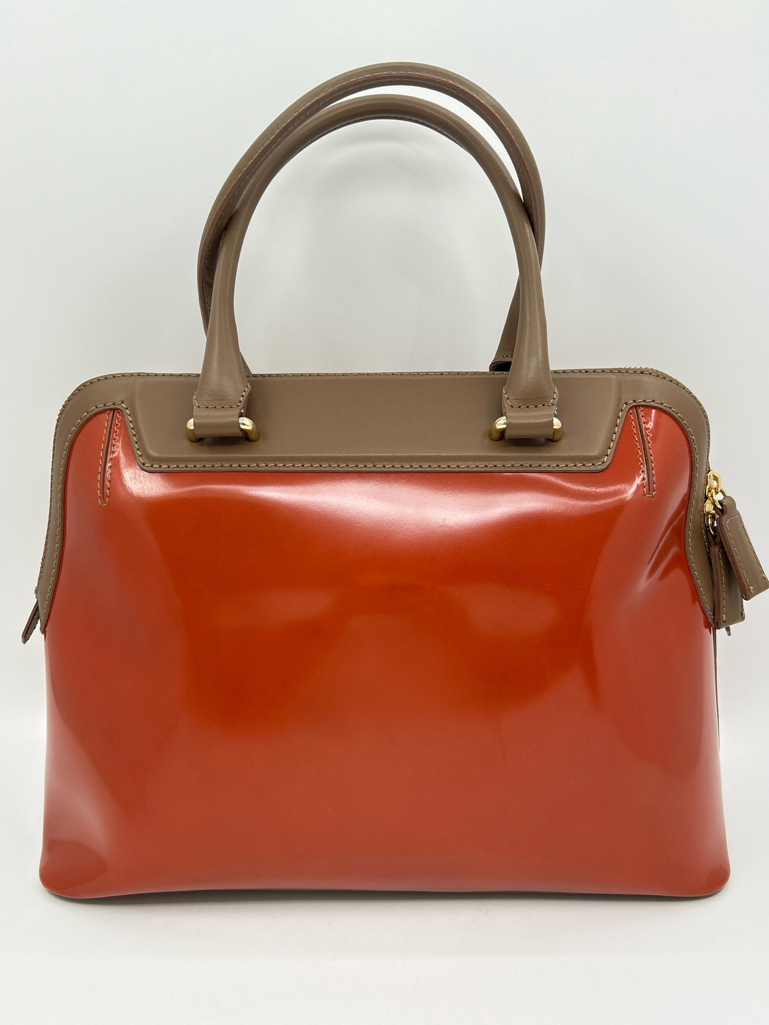 IACUCCI ORANGE & BROWN Women Purse