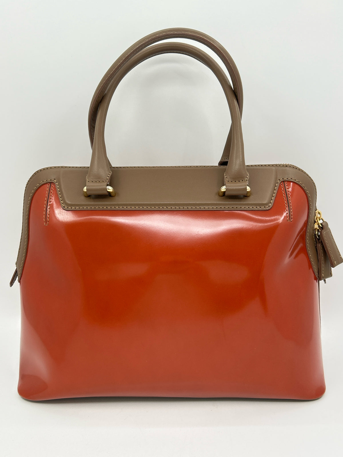 IACUCCI ORANGE & BROWN Women Purse