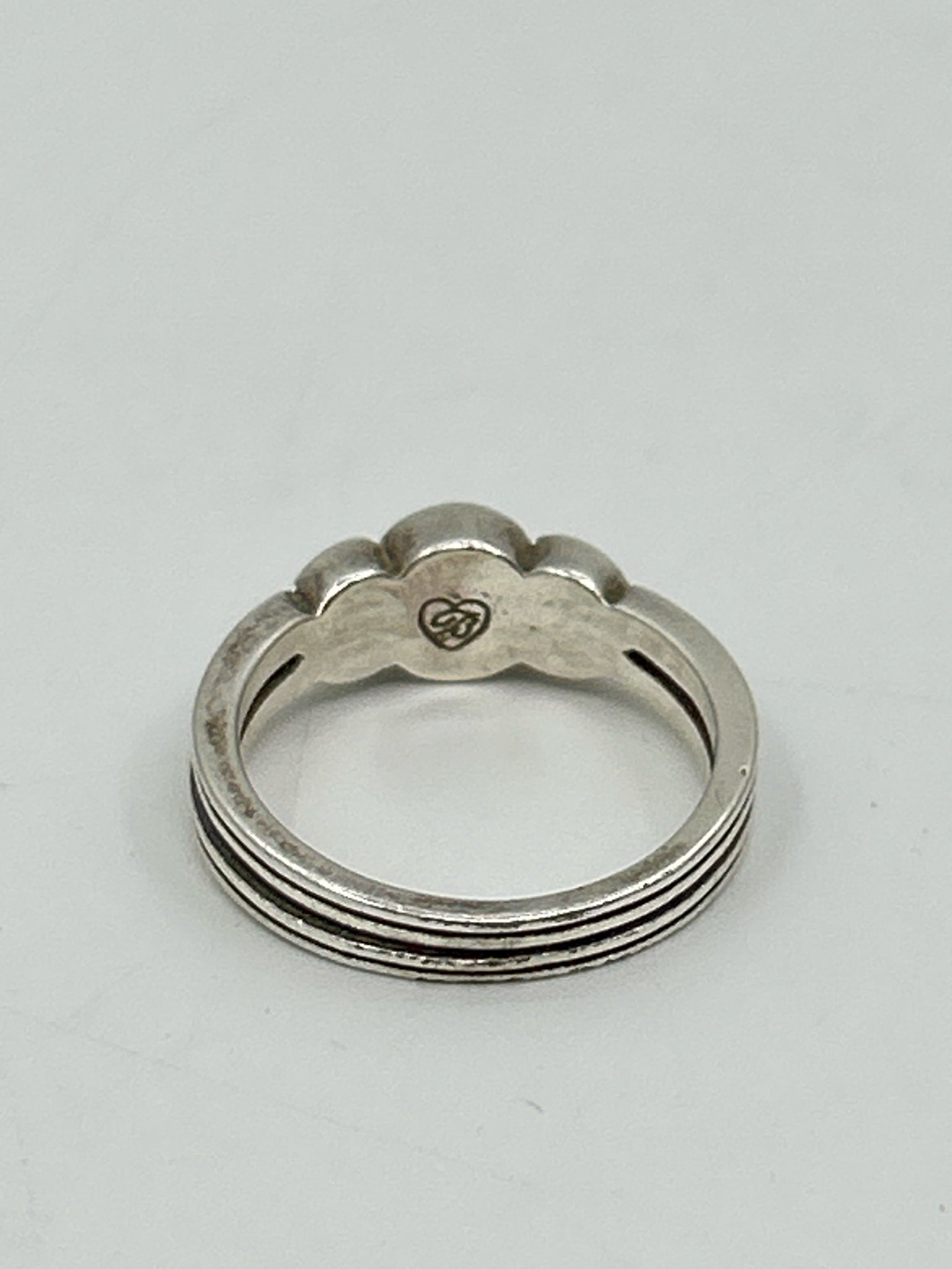 BRIGHTON Silver Plated Infinity Women's Size 8 Ring